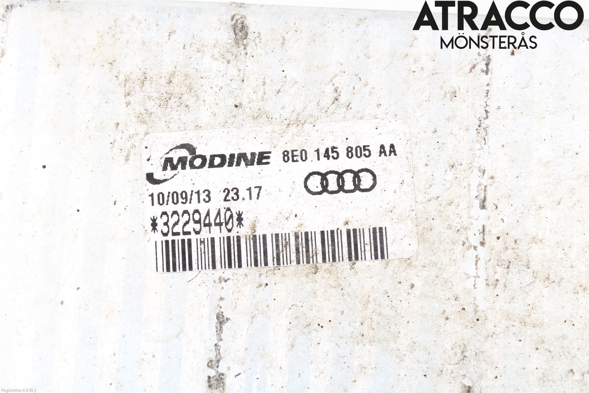 Audi A4/S4 05-07 Intercooler Radiator