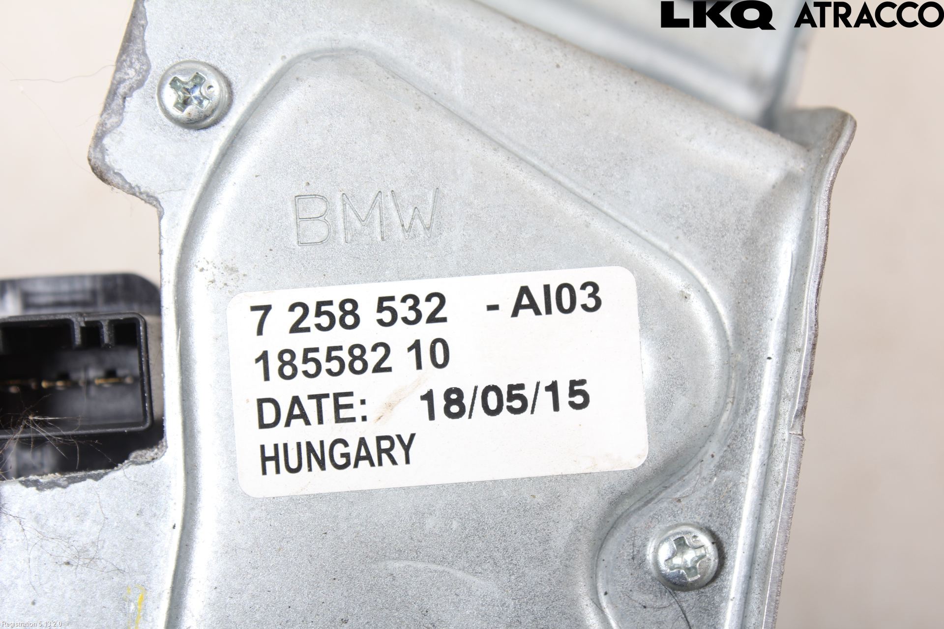 BMW 1 F20/F21 11-19 Viskermotor Bakluke
