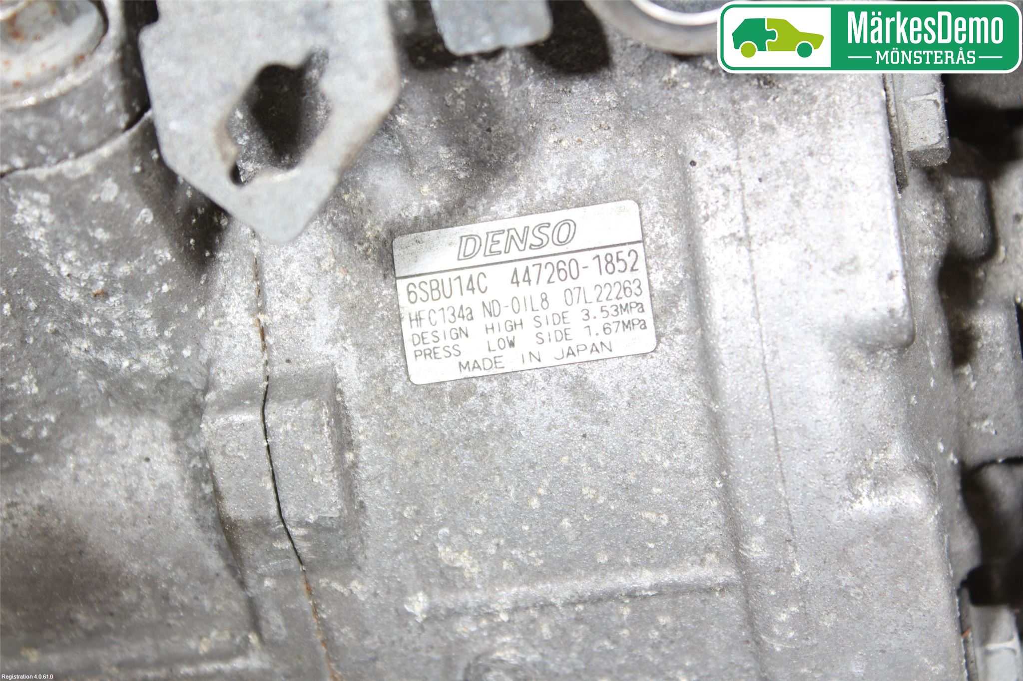 BMW 1 E87/81 5D/3D 03-11 Varme Ac Kompressor