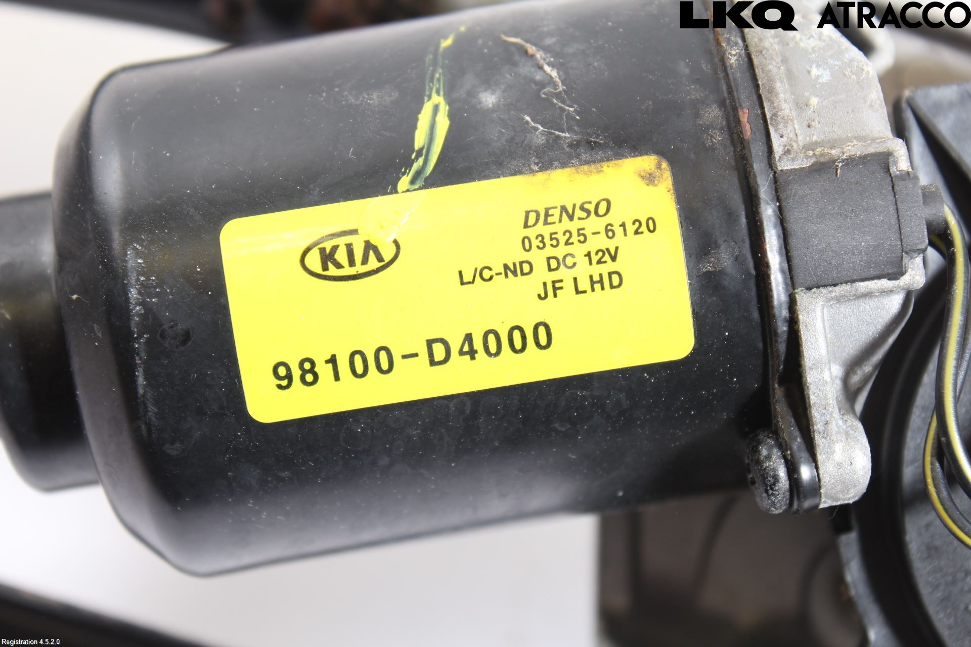 Kia OPTIMA 16-20 Viskermotor Frontrute