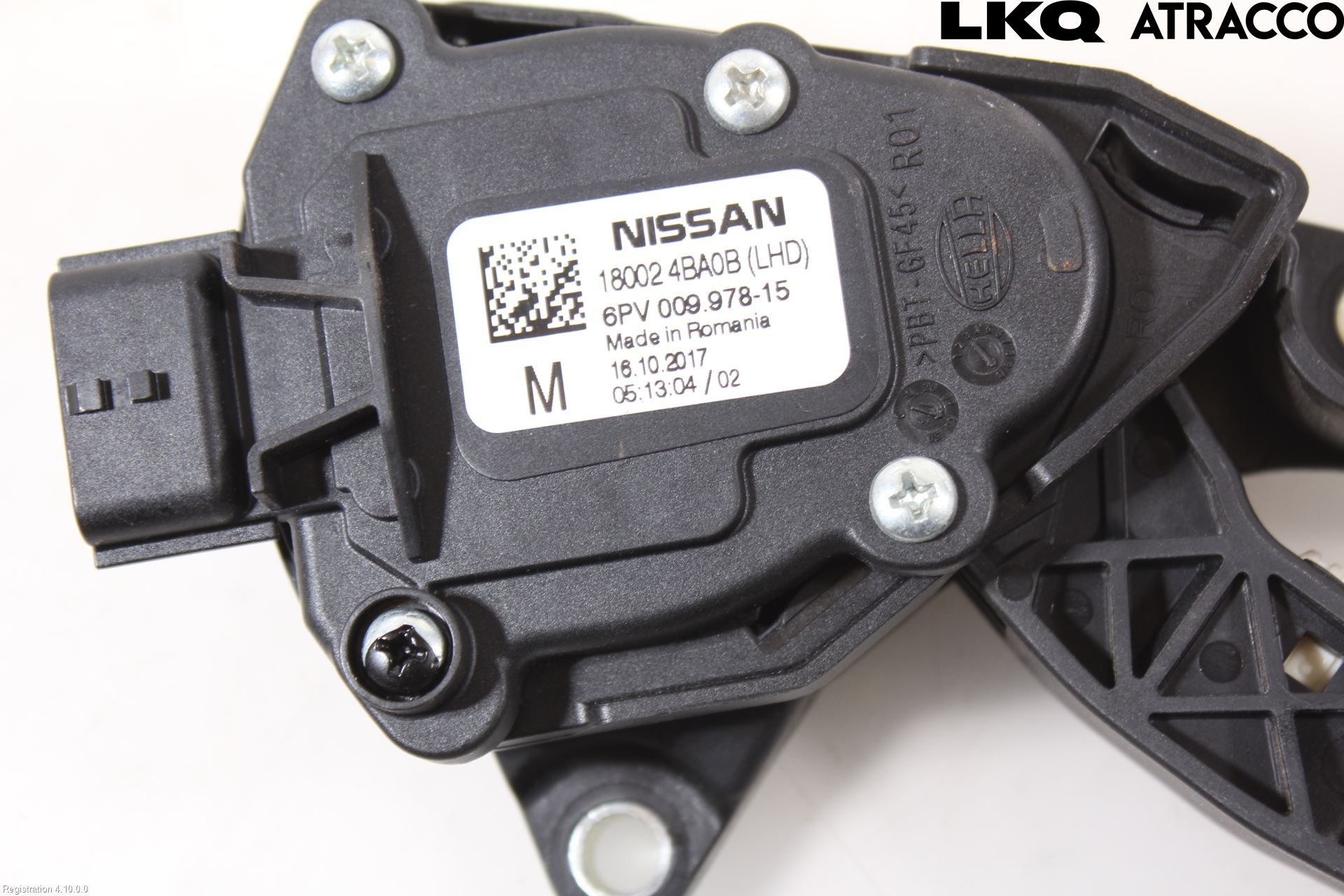 Nissan QASHQAI 17-21 Gasspedal