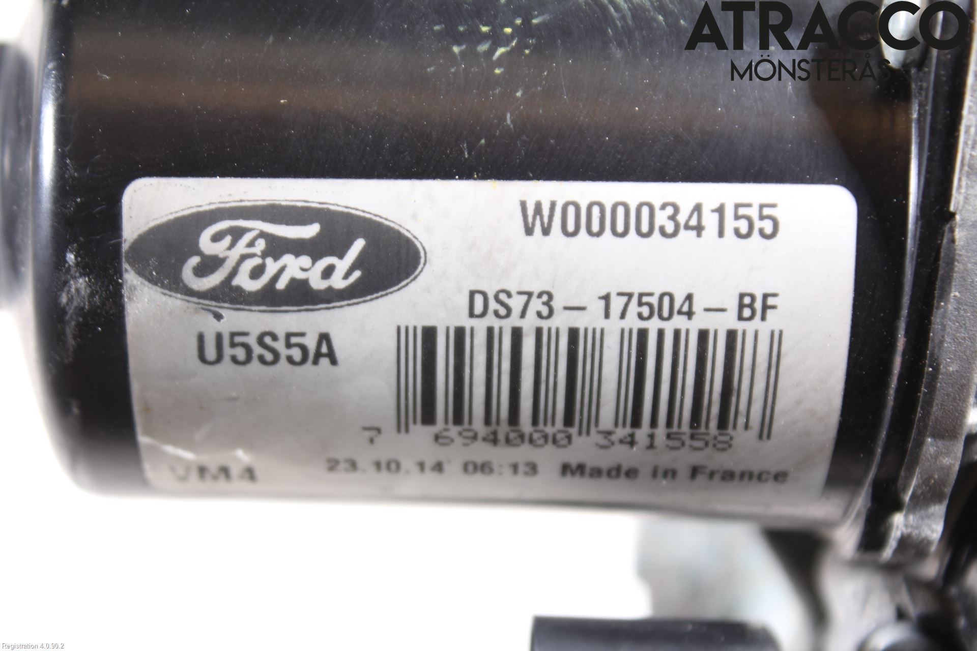 Ford MONDEO 15-22 Viskermotor Frontrute