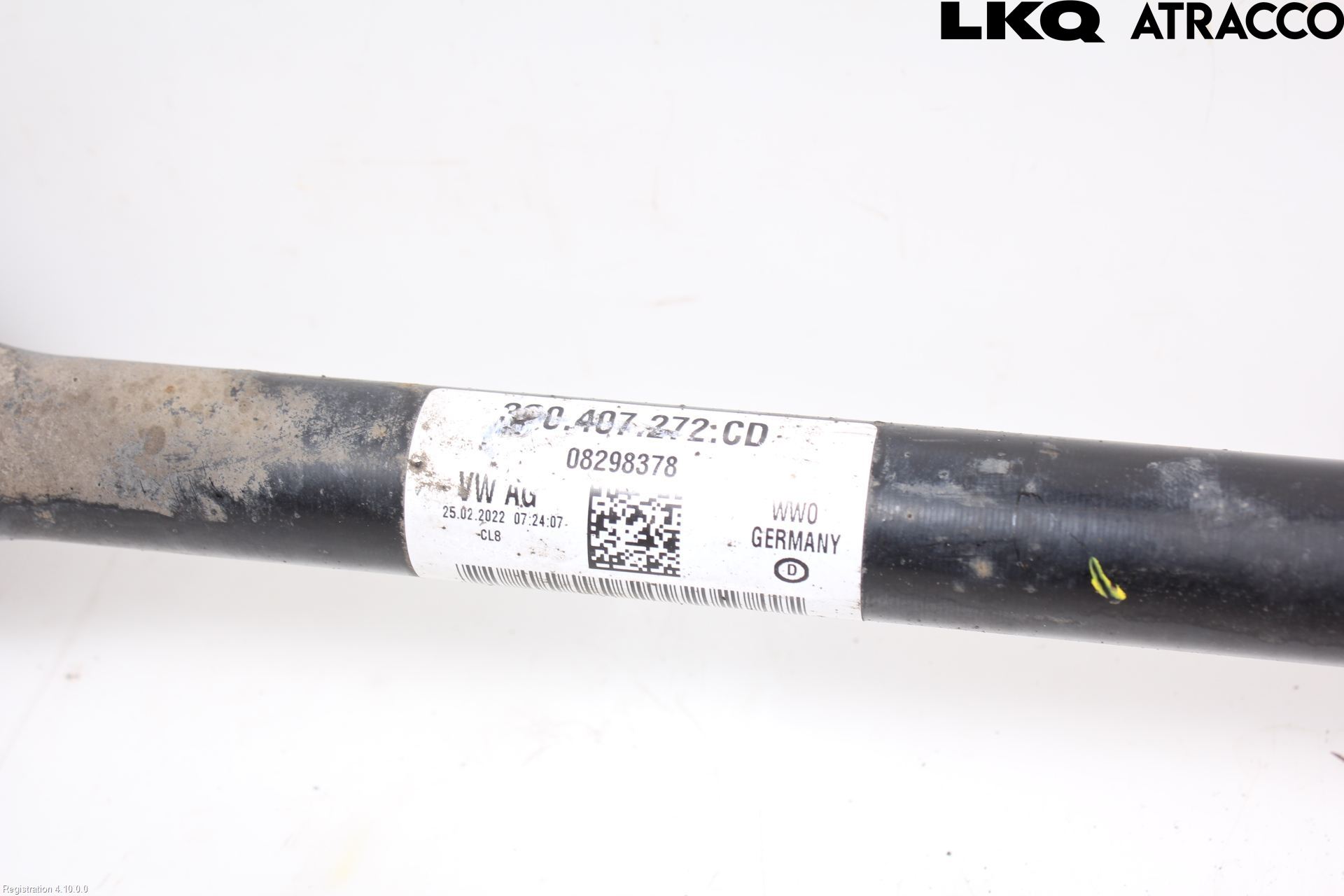 Volkswagen VW PASSAT 20-24 Drivaksel Foran Kompl Høyre