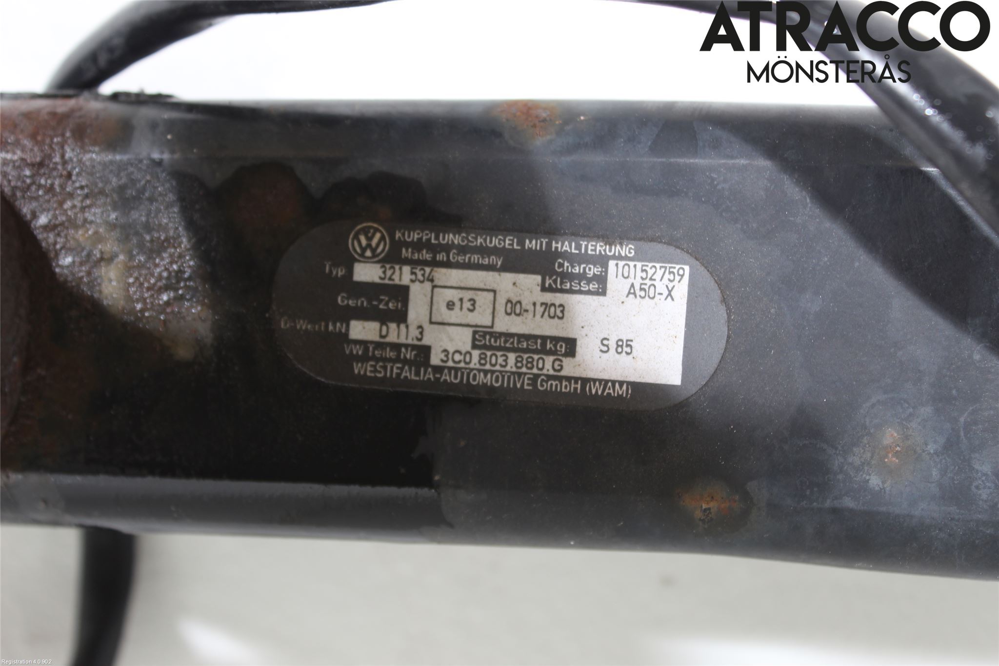 Volkswagen VW PASSAT 05-11 Tilhengerfeste