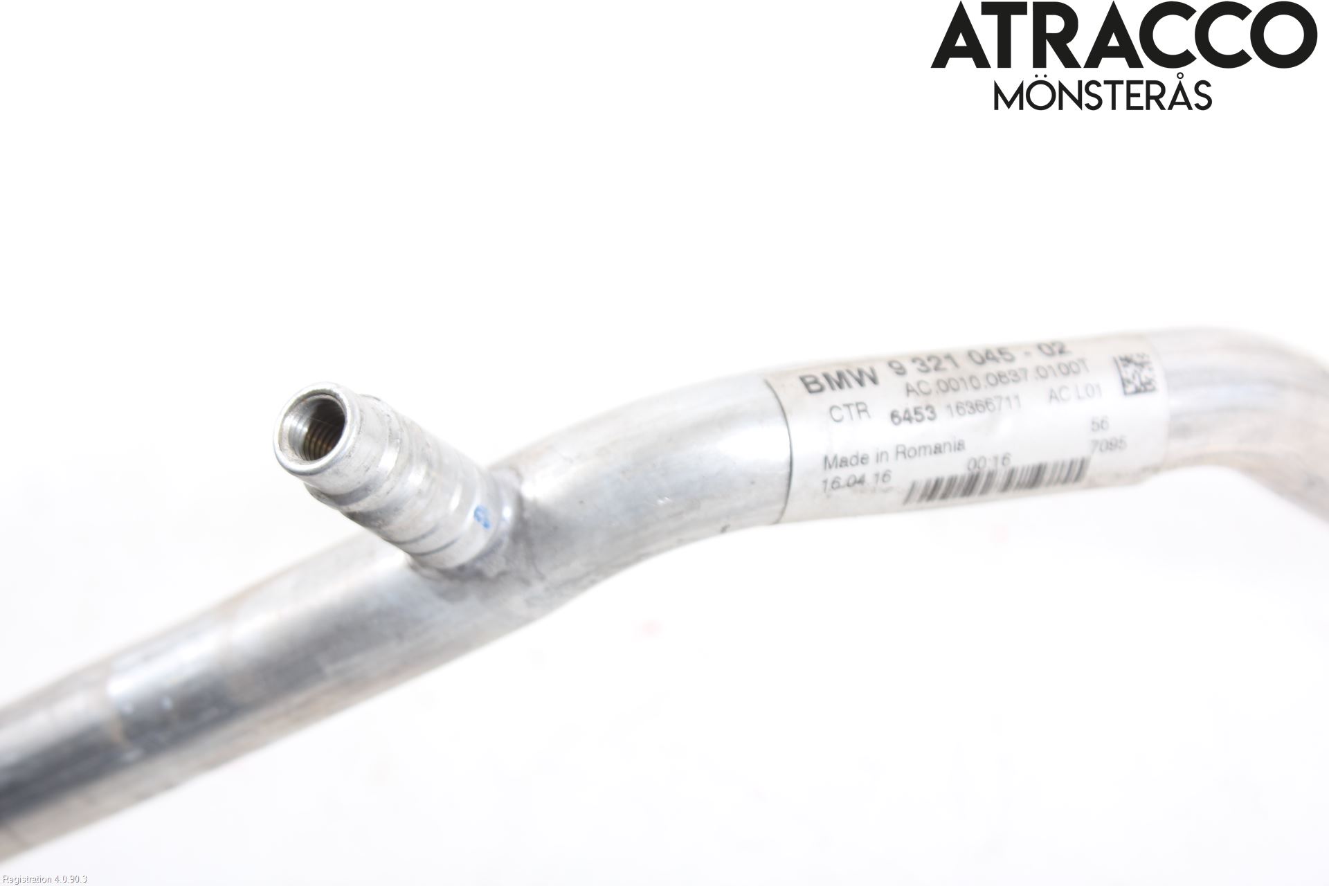 BMW 5 F10/F11/F18 09-17 Varme Ac Slange - Rør