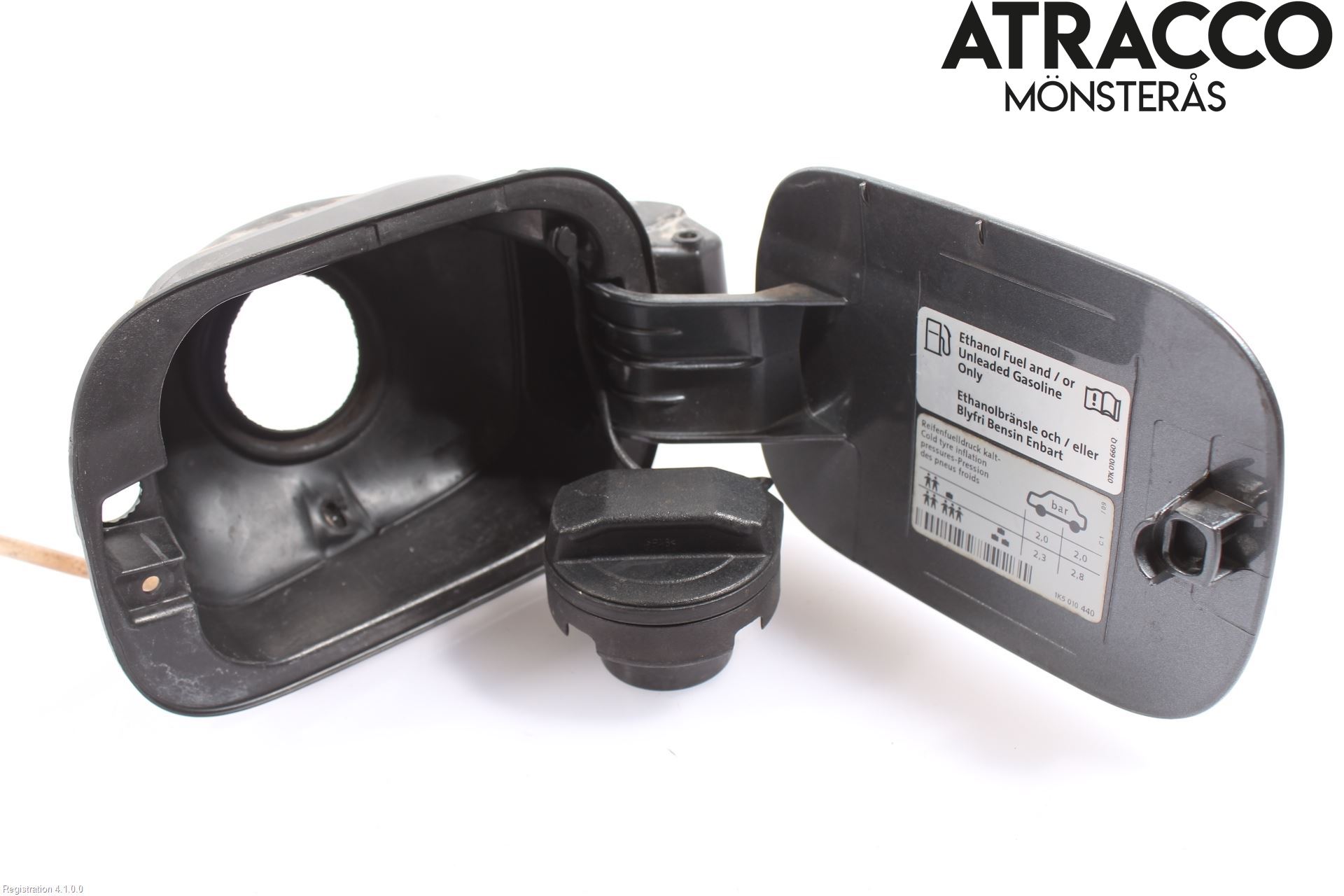 Volkswagen VW GOLF VI 09-13 Drivstoff Tankluke