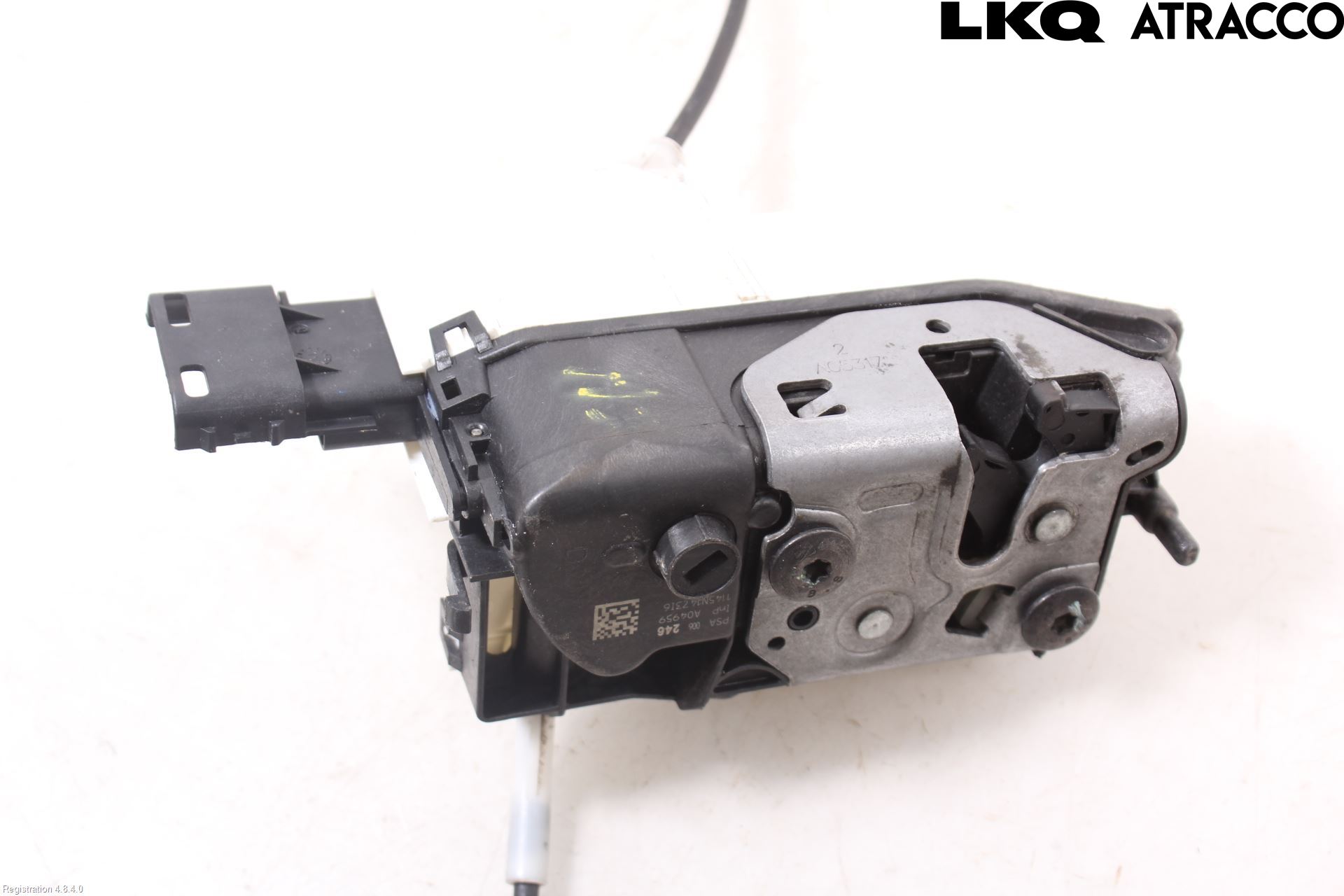 Citroen C3 10-17 Dørlås - Låsekasse