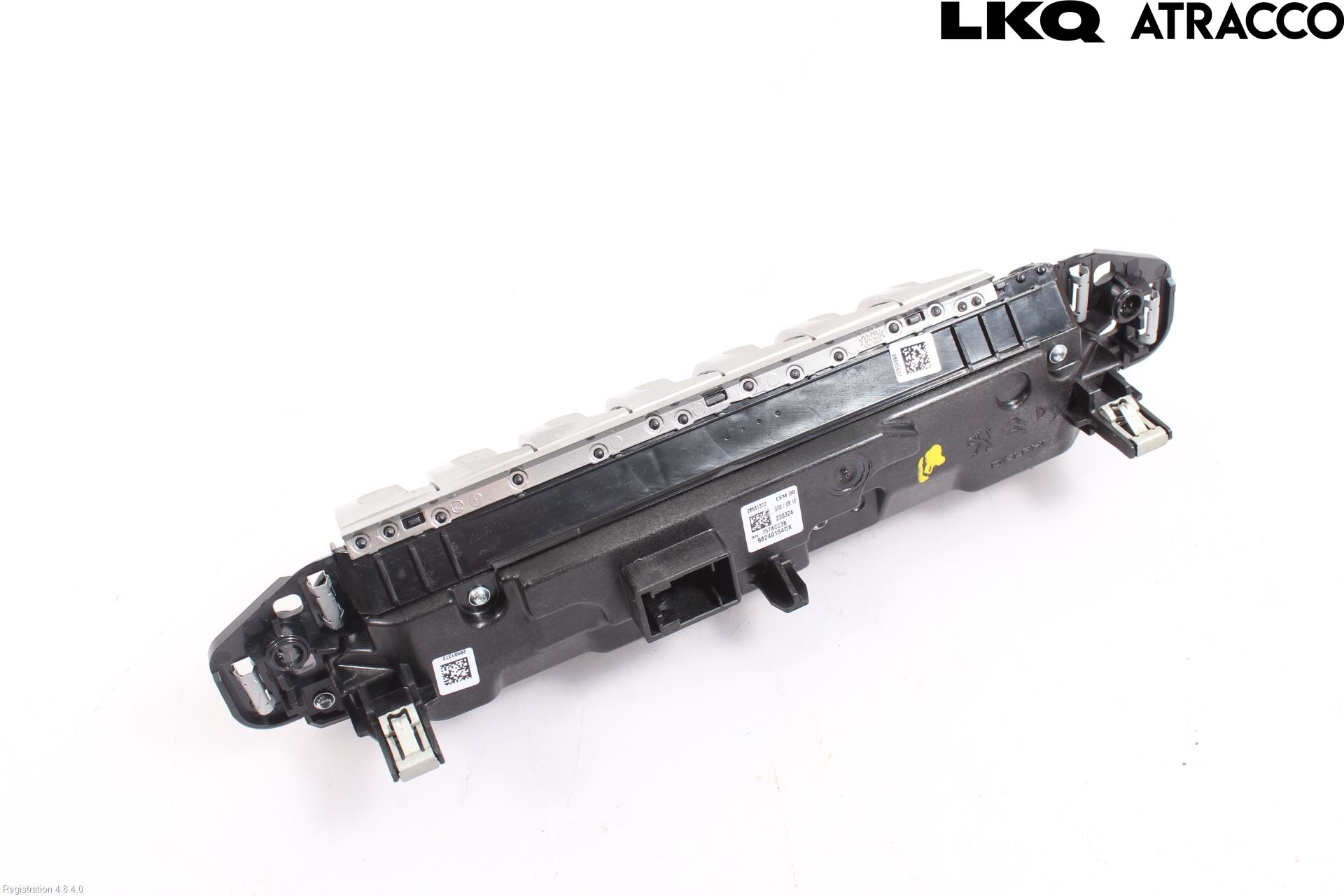 Peugeot 3008 17-24 Varme Ac Betjening-Display