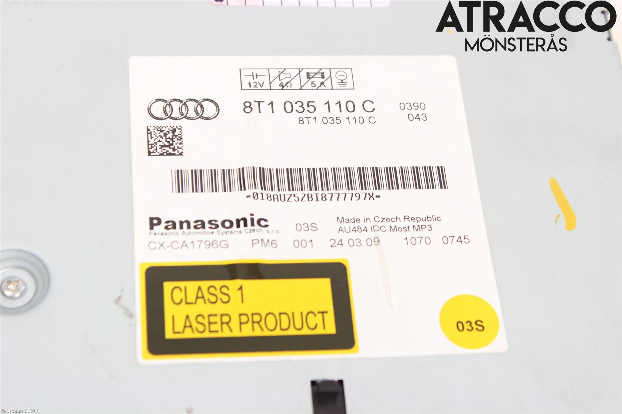 Audi A4/S4 08-11 Stereo Radio