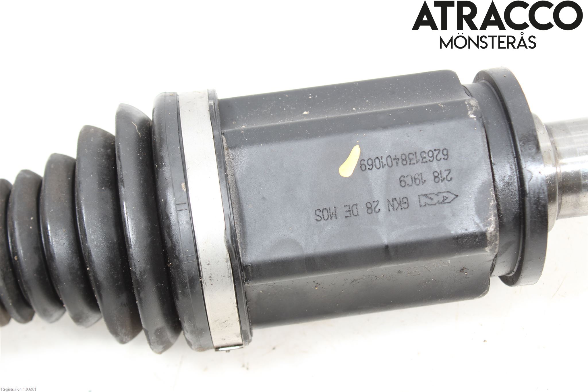 BMW 5 F10/F11/F18 09-17 Drivaksel Bak Kompl Høyre
