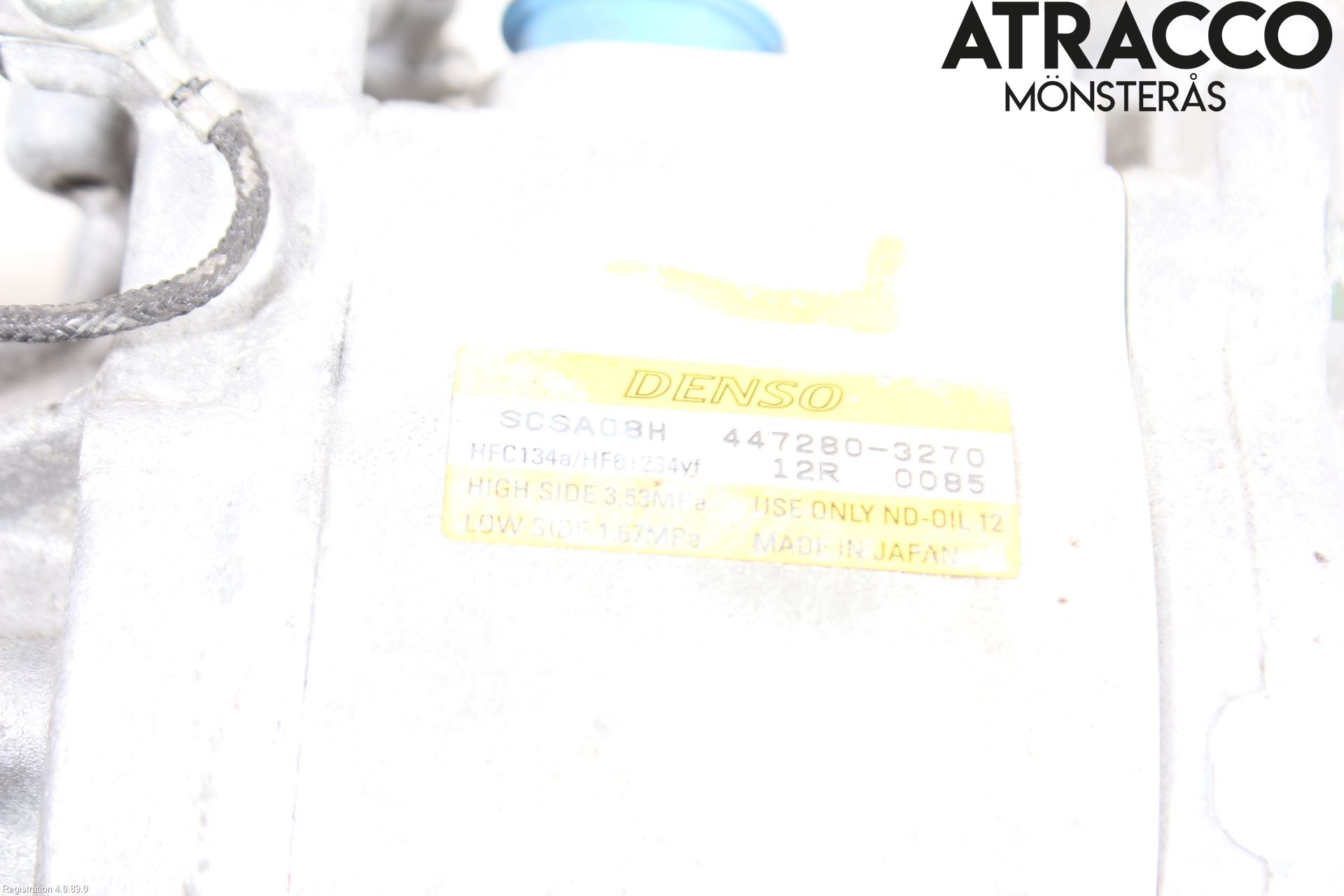 Subaru BRZ Varme Ac Kompressor