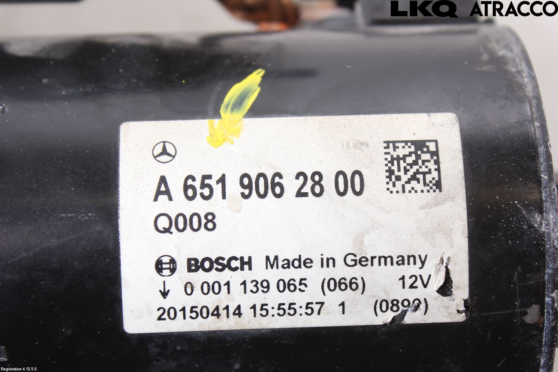 Mercedes-Benz MB E-KLASS (W212) 09-16 Startmotor Diesel