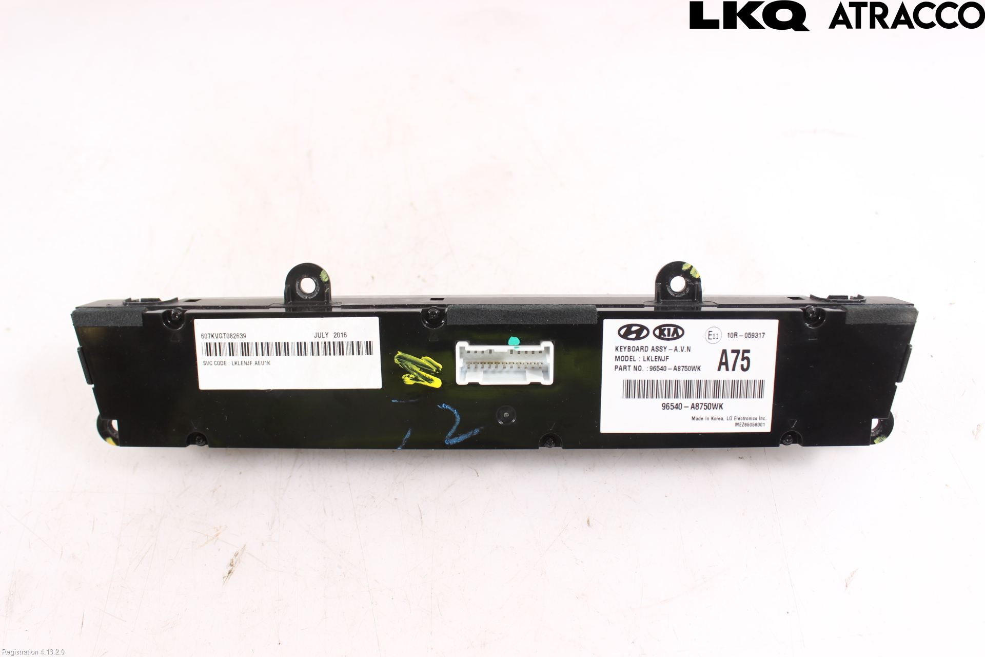 Kia OPTIMA 16-20 Stereo Radio Med Cd