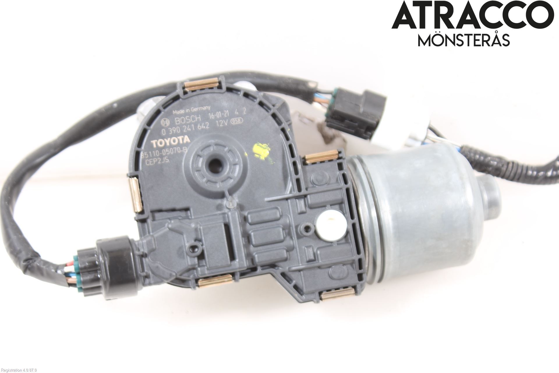 Toyota AVENSIS 16-18 Viskermotor Frontrute