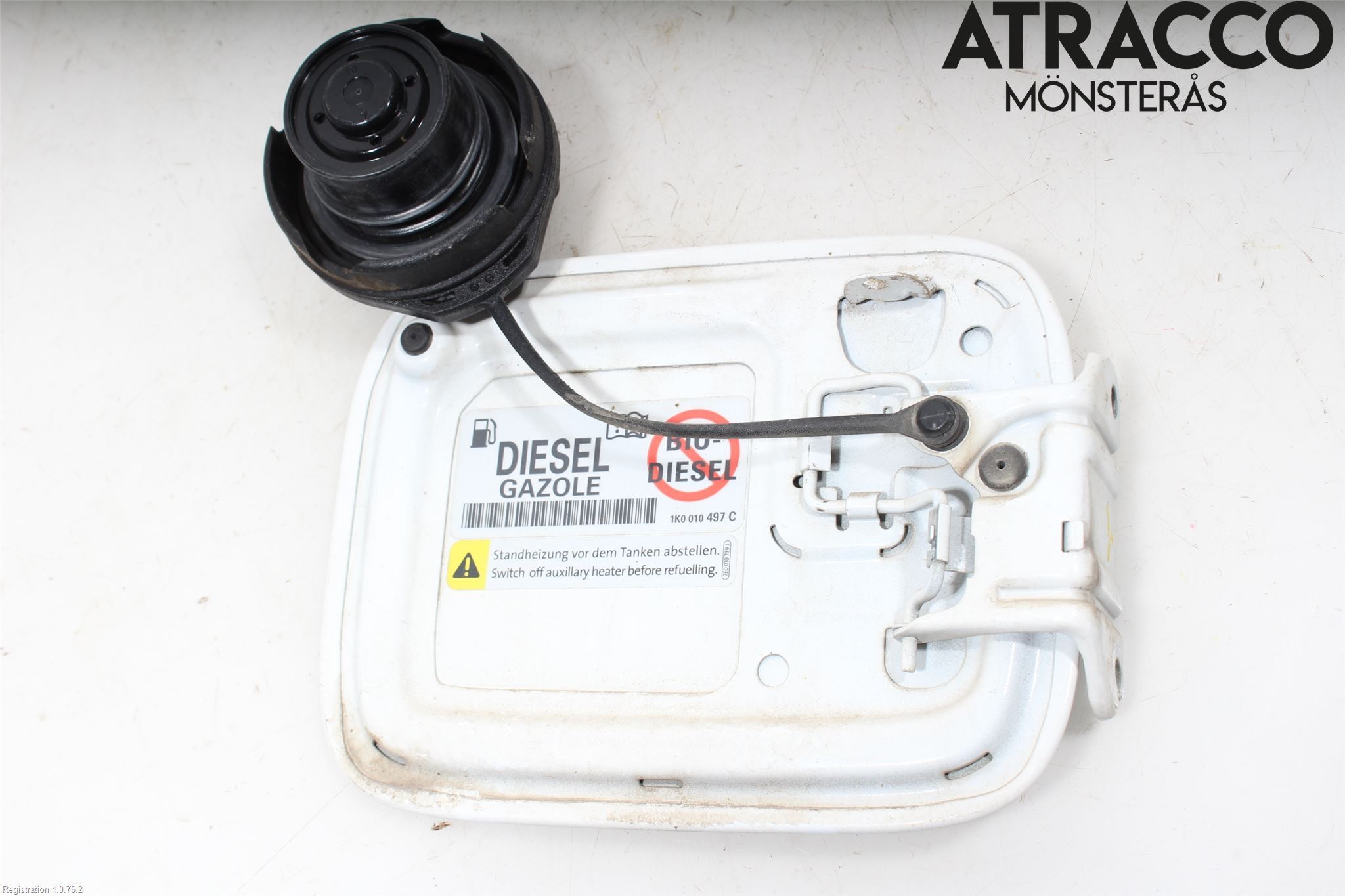 Volkswagen VW CADDY 16-20 Drivstoff Tankluke