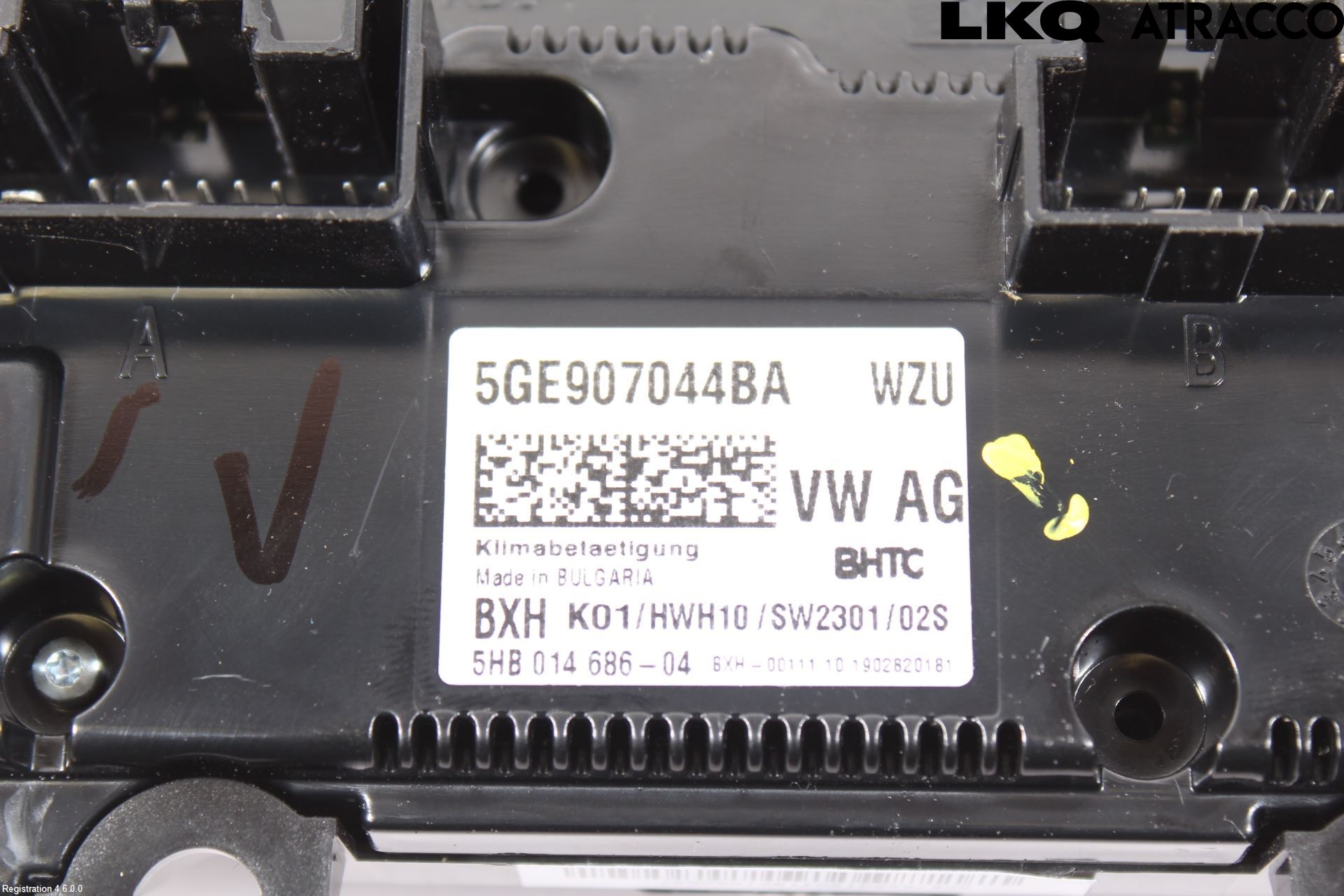 Volkswagen VW PASSAT 20-24 Varme Ac Betjening-Display