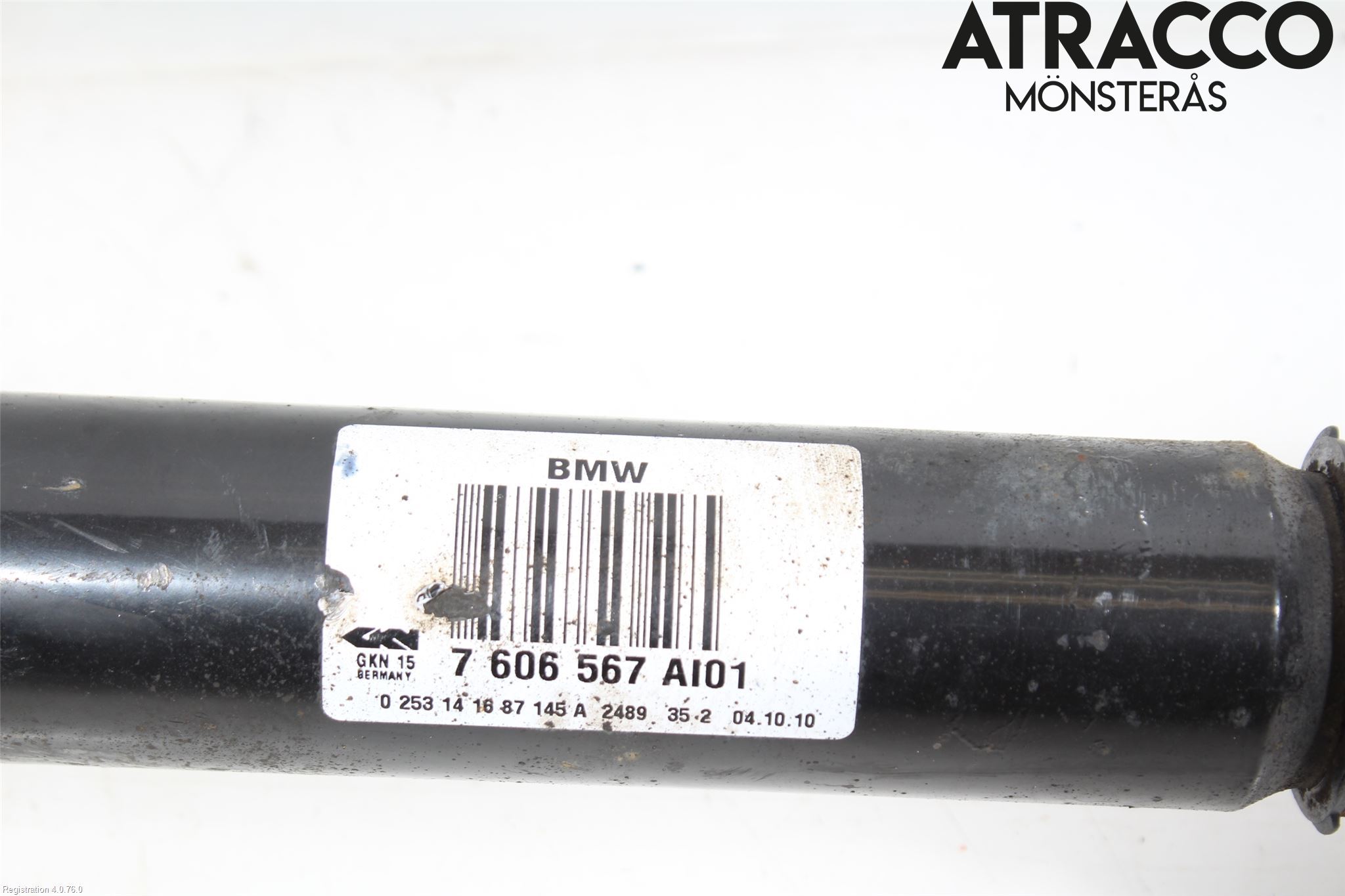 BMW 5 F10/F11/F18 09-17 Drivaksel Bak Kompl Venstre