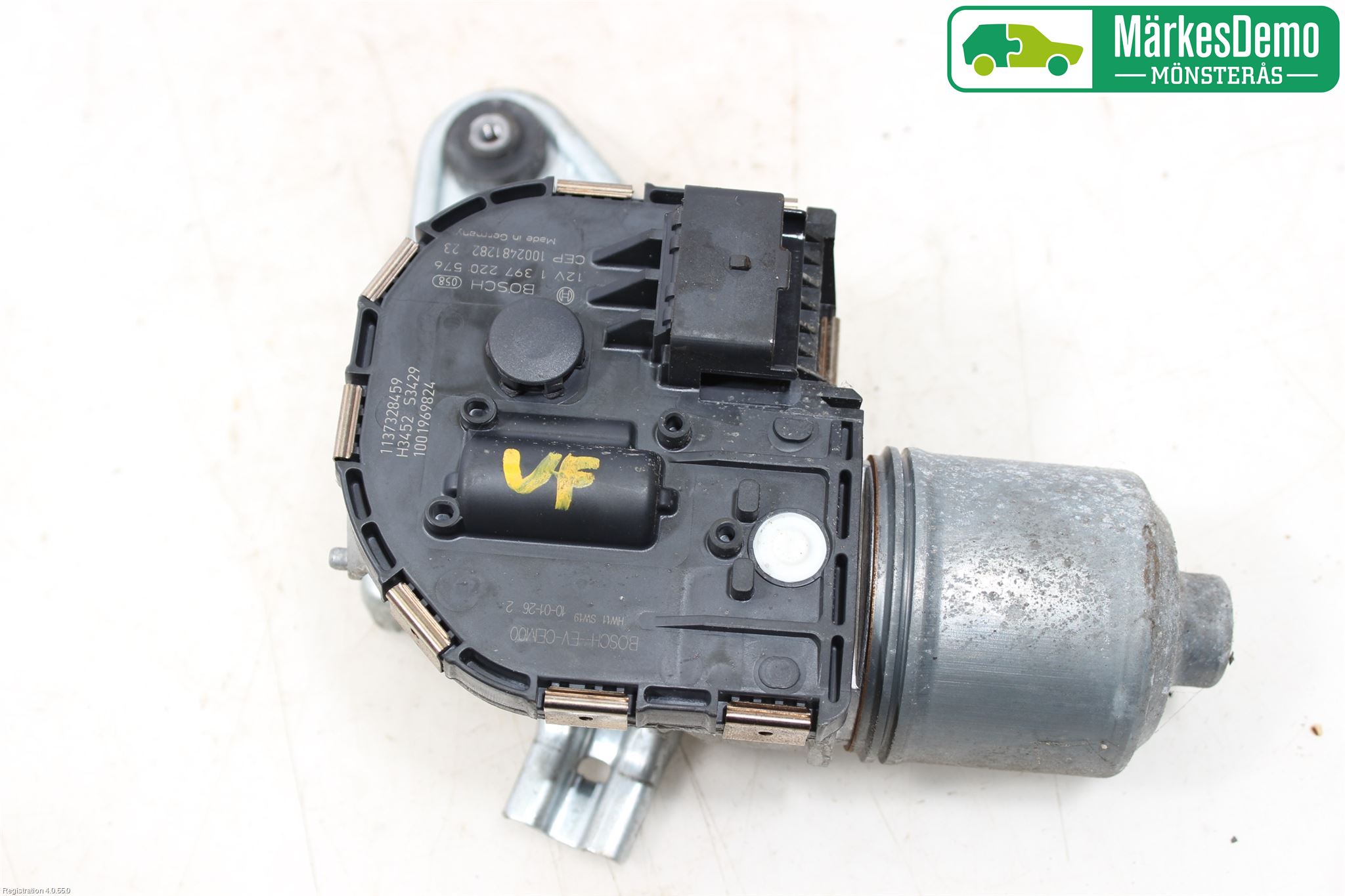 Peugeot 5008 10-16 Viskermotor Frontrute