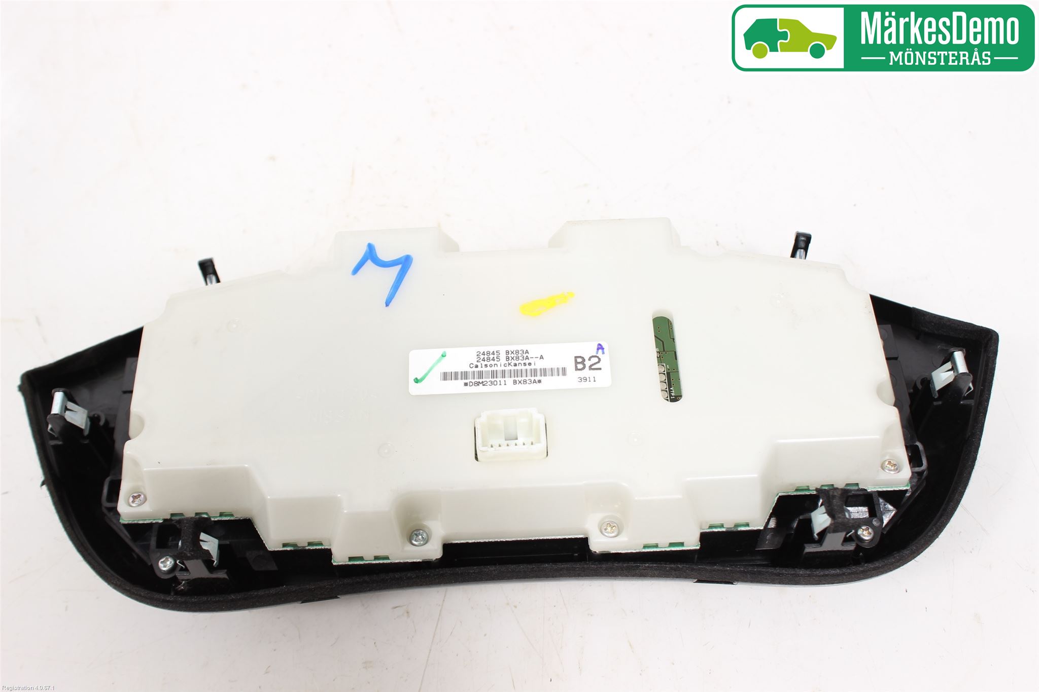 Nissan JUKE 10-14 Varme Ac Betjening-Display