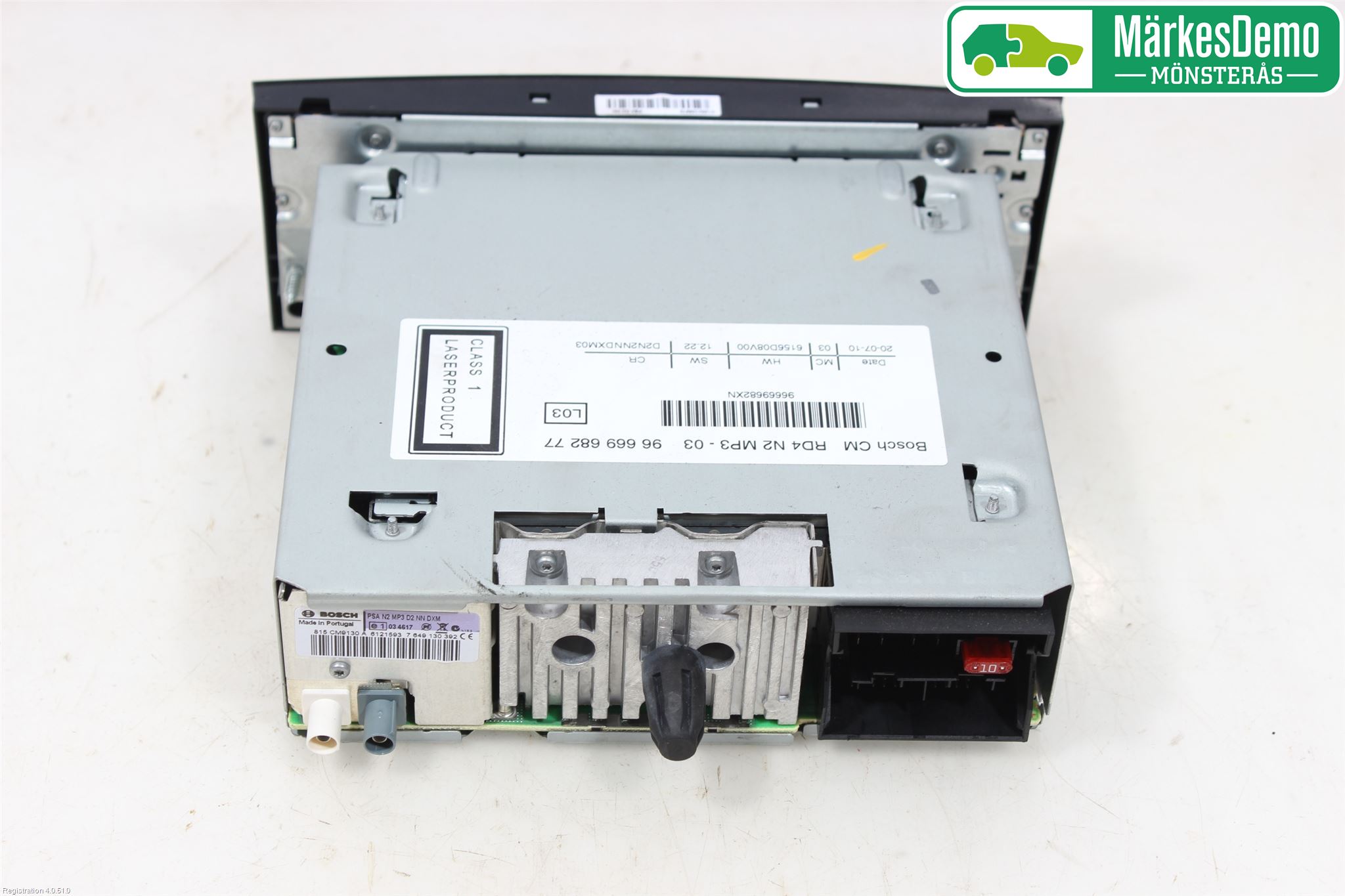 Peugeot 407 Stereo Radio
