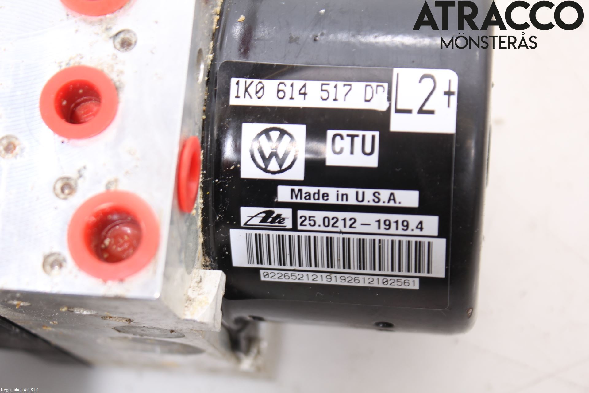 Volkswagen VW GOLF VI 09-13 Abs Hydraulikkaggregat