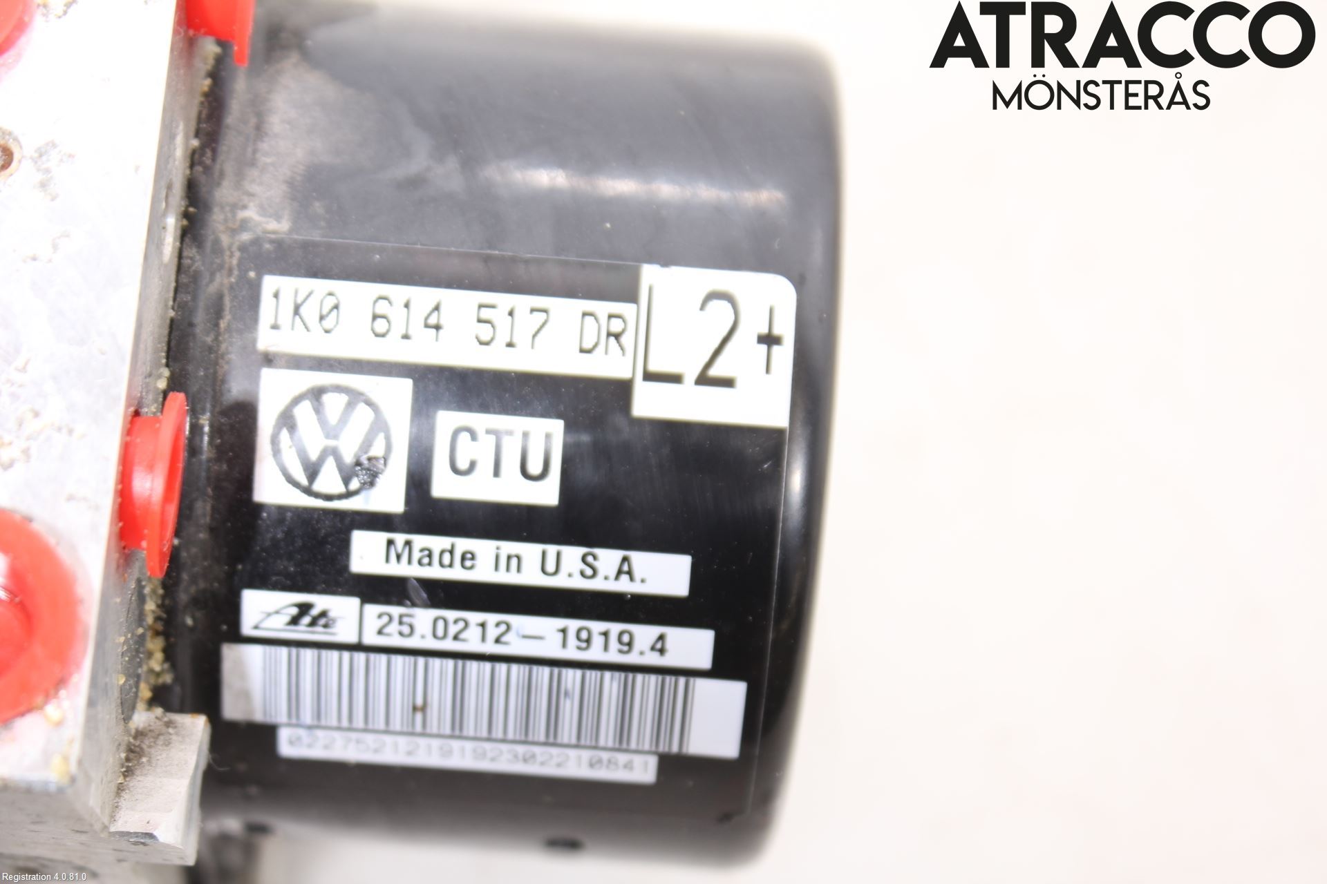 Volkswagen VW GOLF VI 09-13 Abs Hydraulikkaggregat