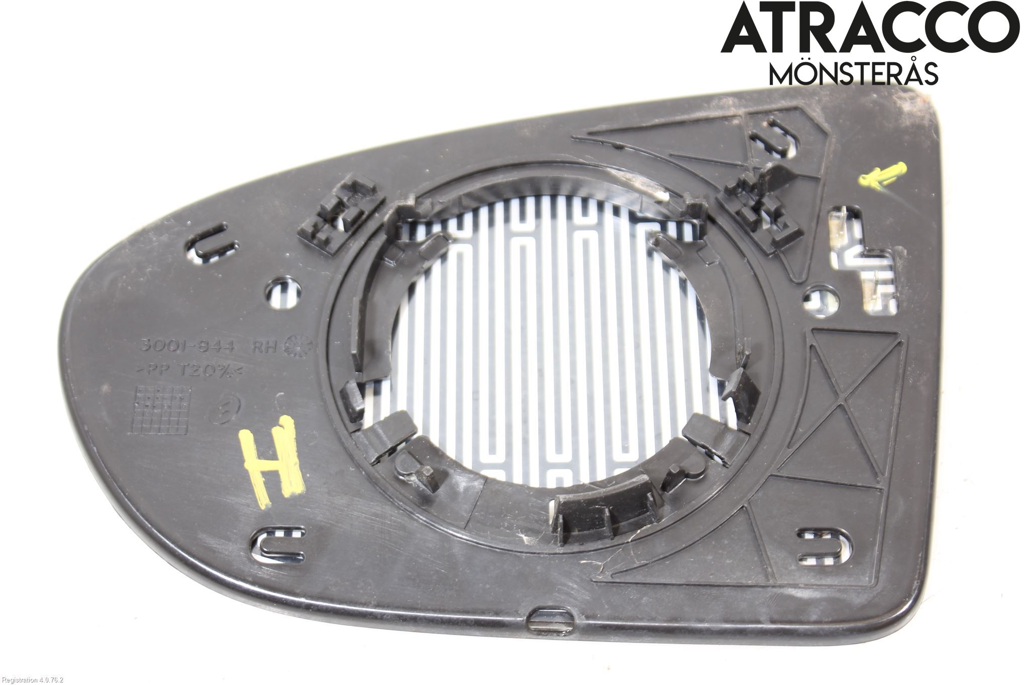 Nissan QASHQAI 10-14 Speil Glass H