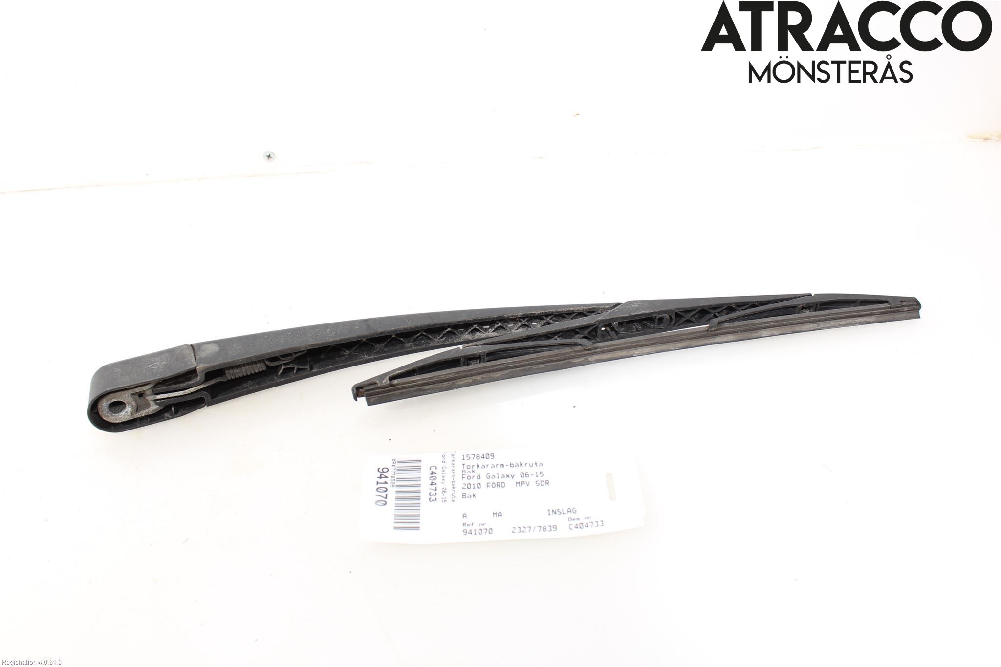 Ford GALAXY 06-15 Viskerarm Bakrute