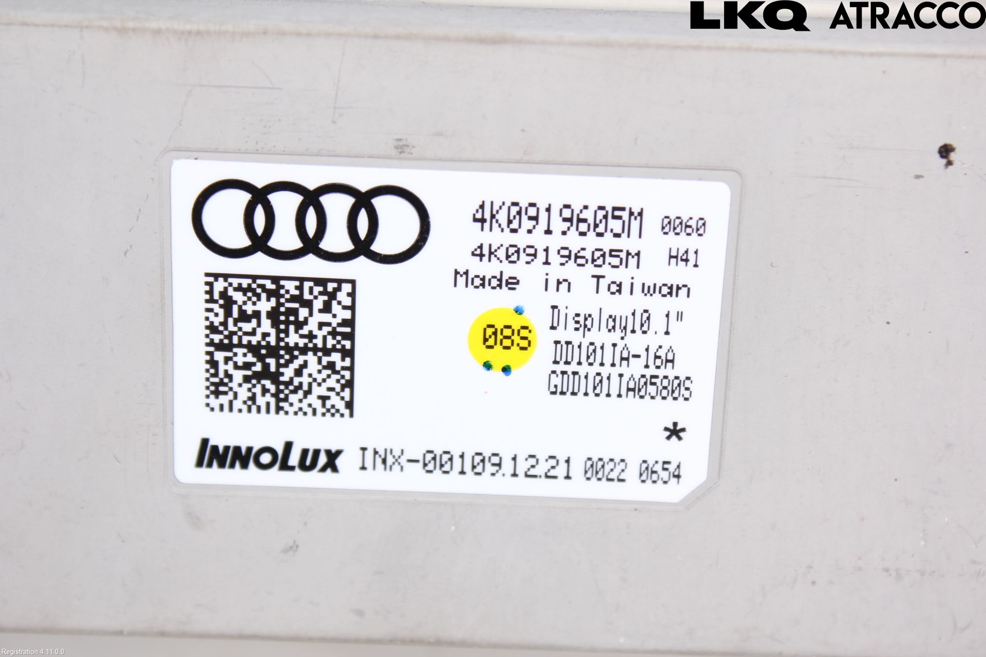 Audi A6/S6 E-TRON 24- Multifunktionsdisplay