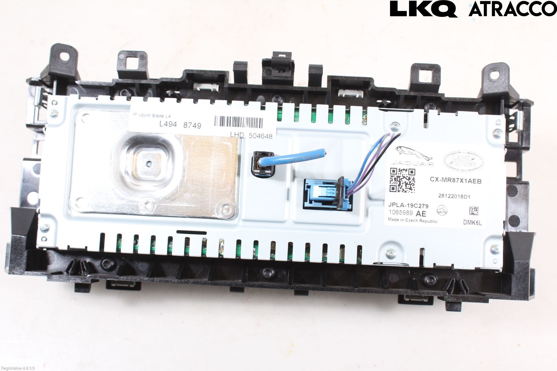 Landrover RANGE ROVER SPORT (L494) 14-22 Multifunktionsdisplay