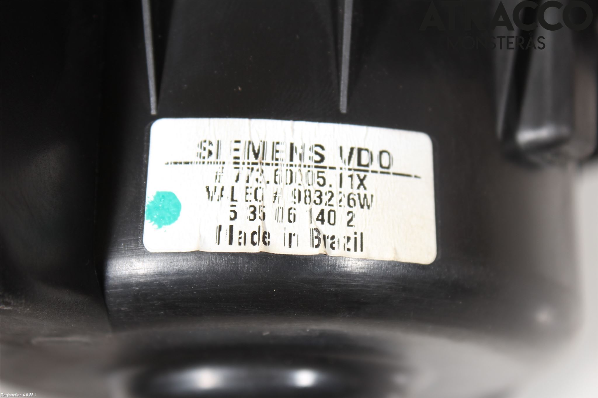 Volkswagen VW JETTA V 06-10 Varmeapparat Viftemotor