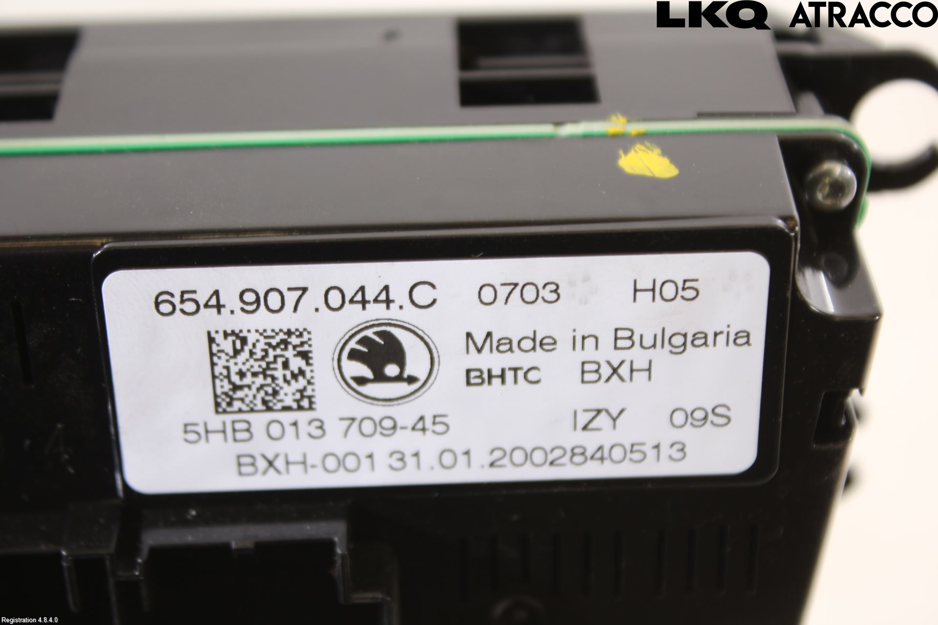 Skoda KAMIQ 20- Varme Ac Betjening-Display