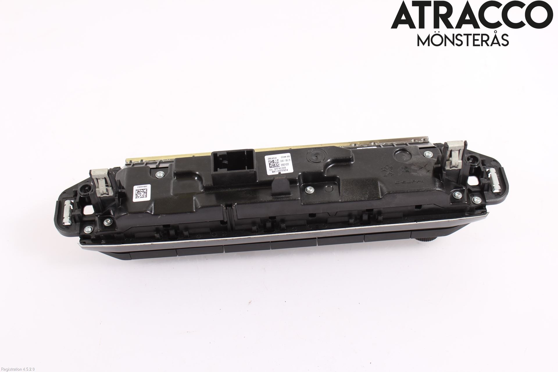 Peugeot 3008 17-24 Varme Ac Betjening-Display