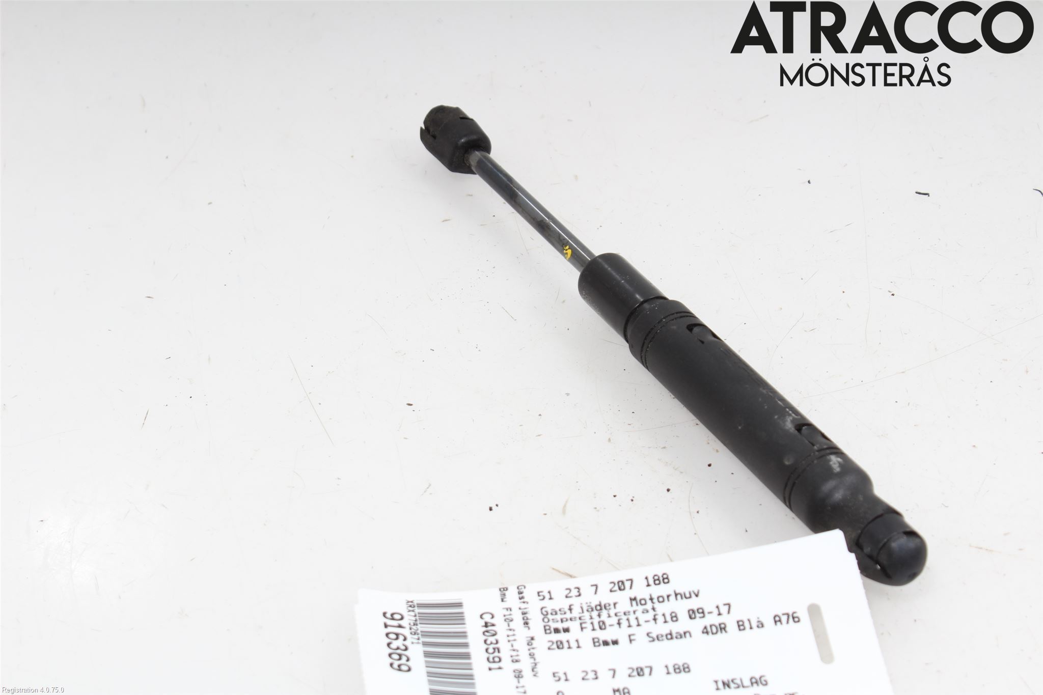 BMW 5 F10/F11/F18 09-17 Panser Demper-Gassfjær