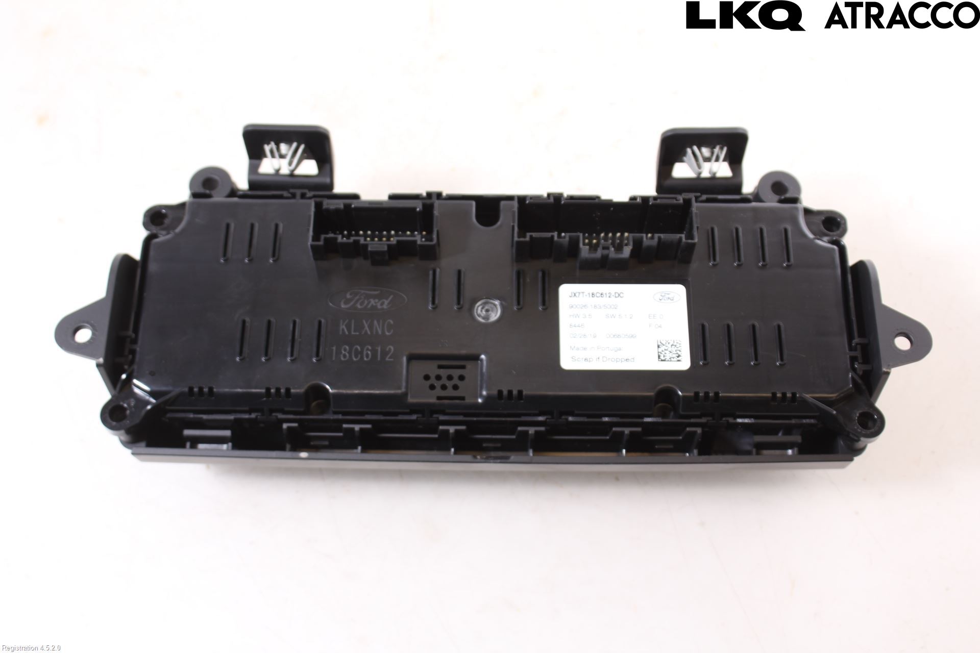 Ford FOCUS 19- Varme Ac Betjening-Display
