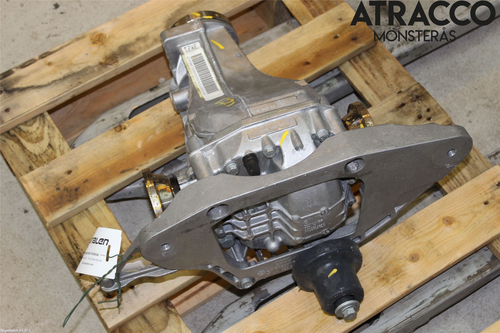 Audi A4 12-15 Bakaksel Kardang Bak -Diff