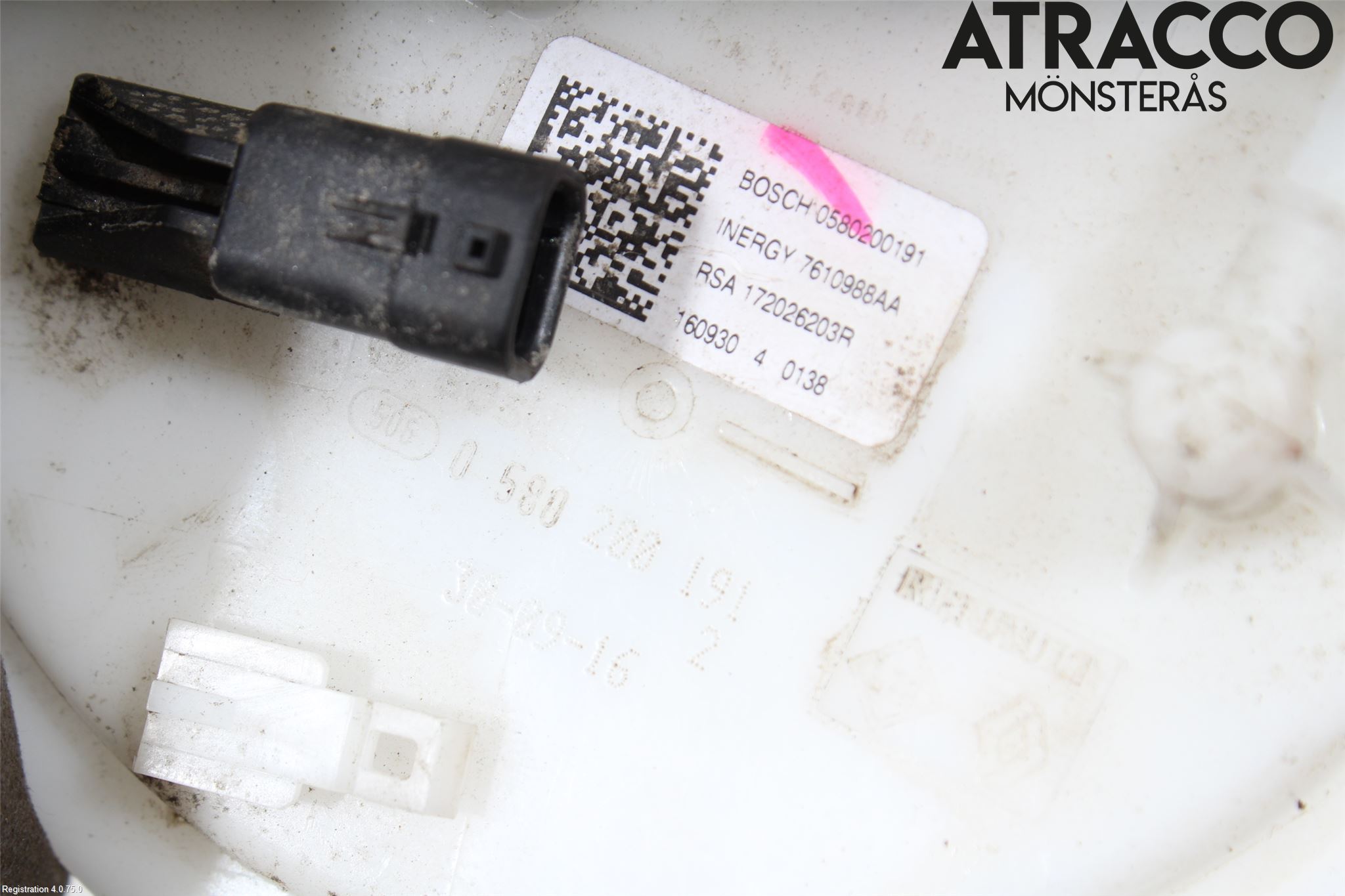 Renault MEGANE IV 16-23 Drivstoffpumpe Fødepumpe El
