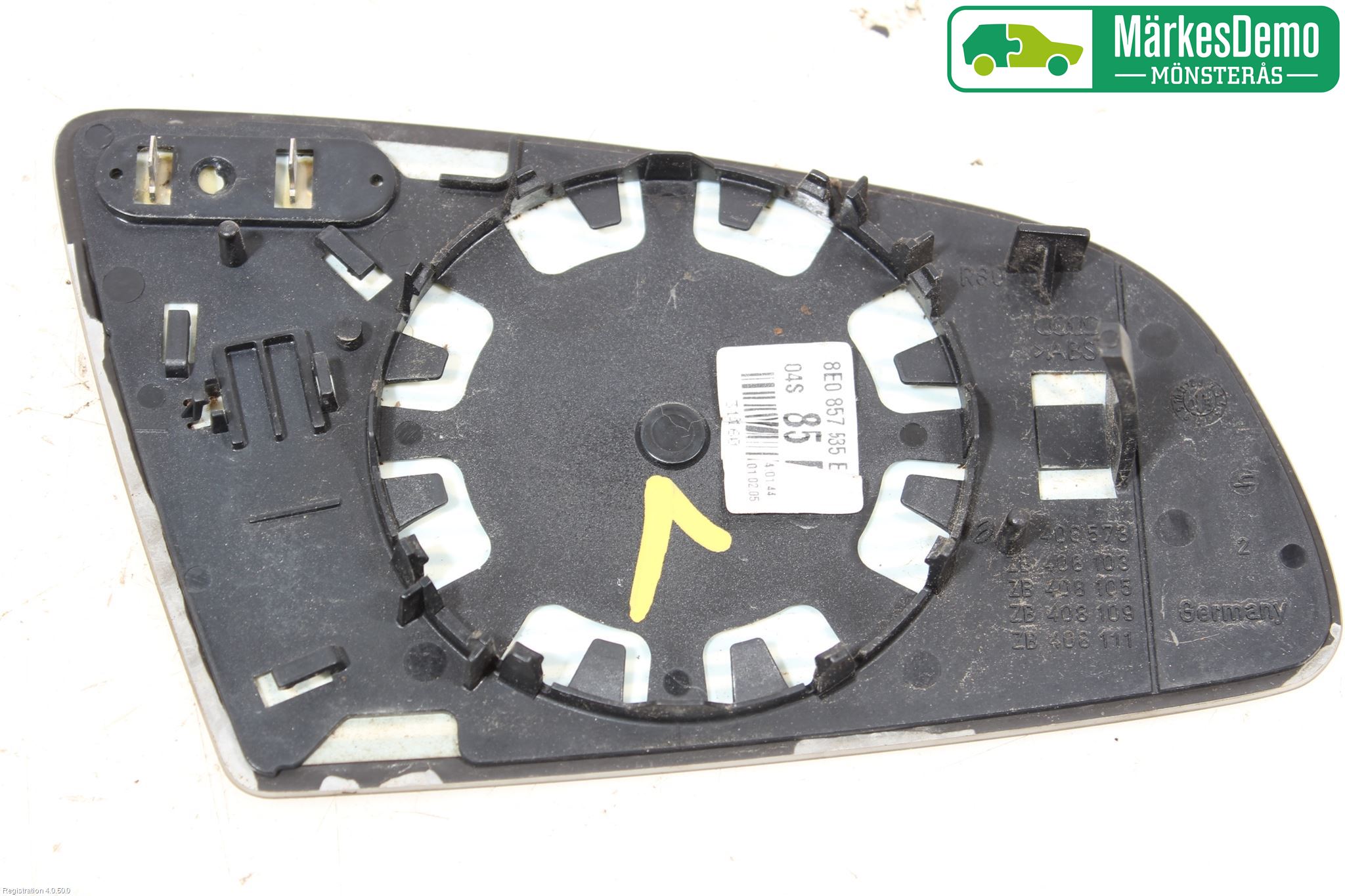 Audi A3/S3     04-05 Speil Glass V