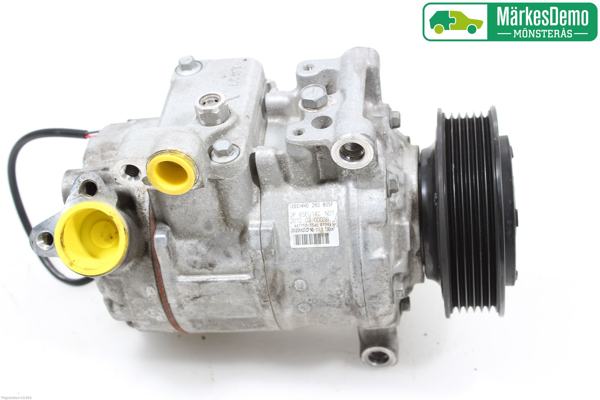 Volkswagen VW TOUAREG 7P 11-18 Varme Ac Kompressor