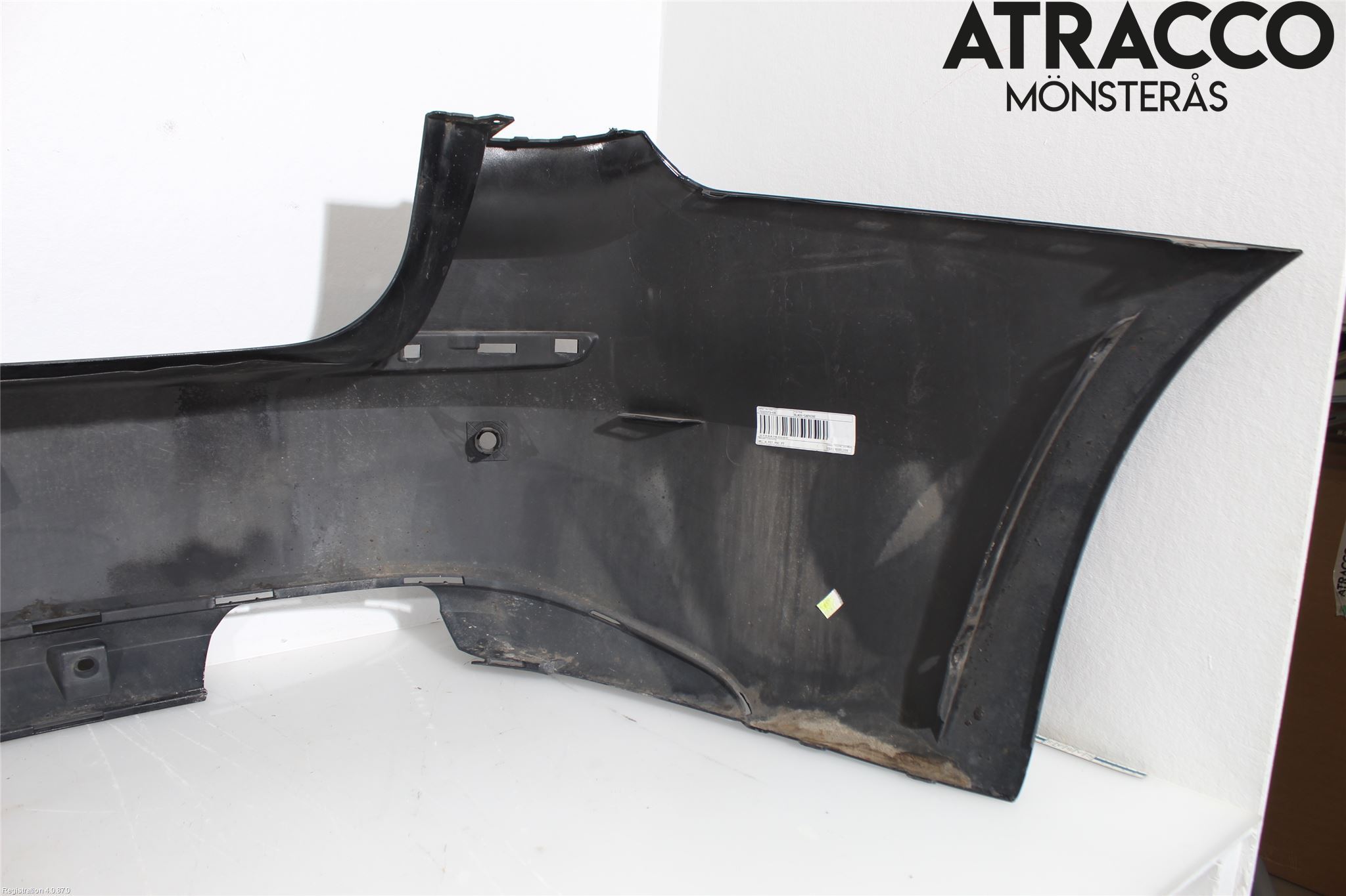 BMW 5 F10/F11/F18 09-17 Støtfanger Bak Overtrekk