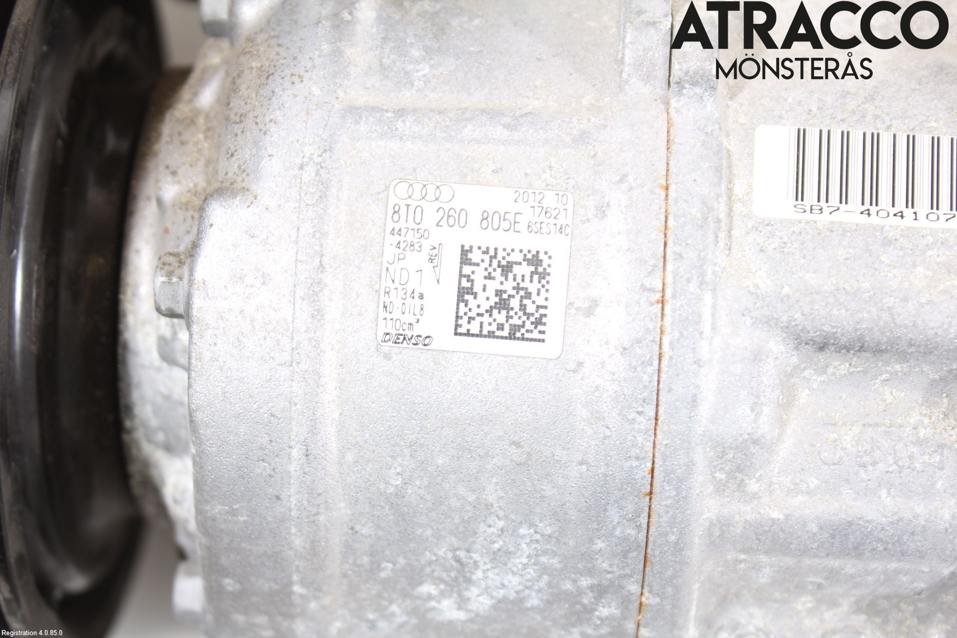 Audi A4 12-15 Varme Ac Kompressor