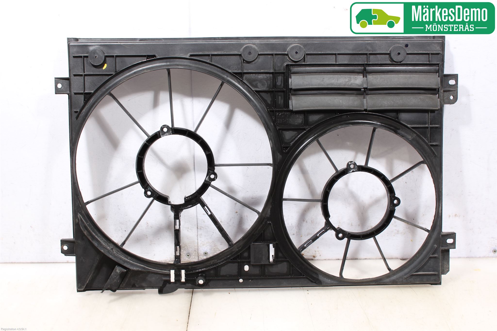 Volkswagen VW PASSAT 11-14 Kjølevifte-Radiator Hus-Kåpe