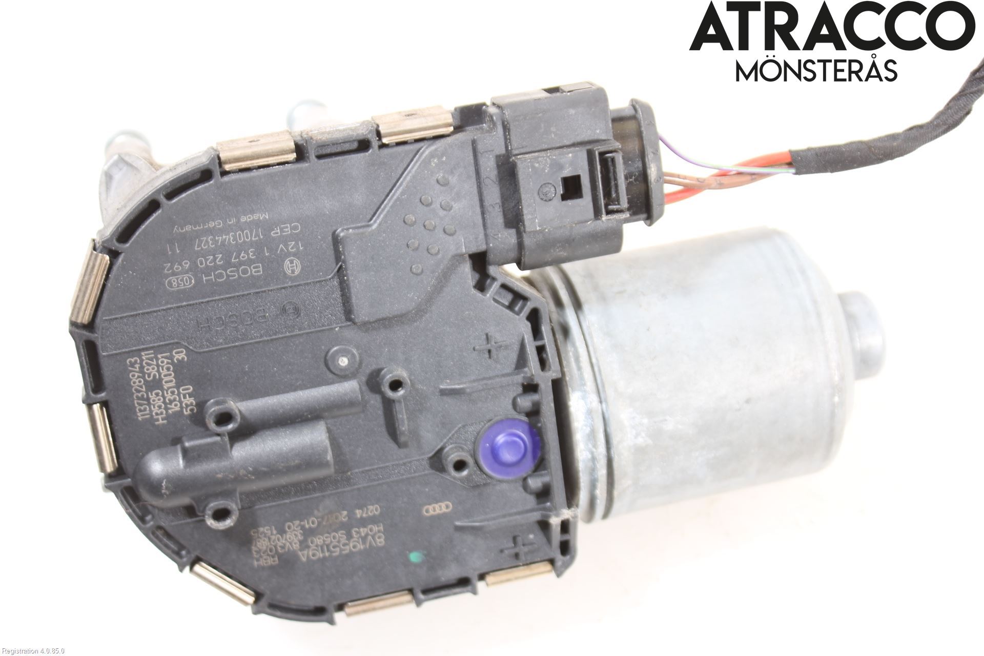 Audi A3/S3 8V 13-20 Viskermotor Frontrute
