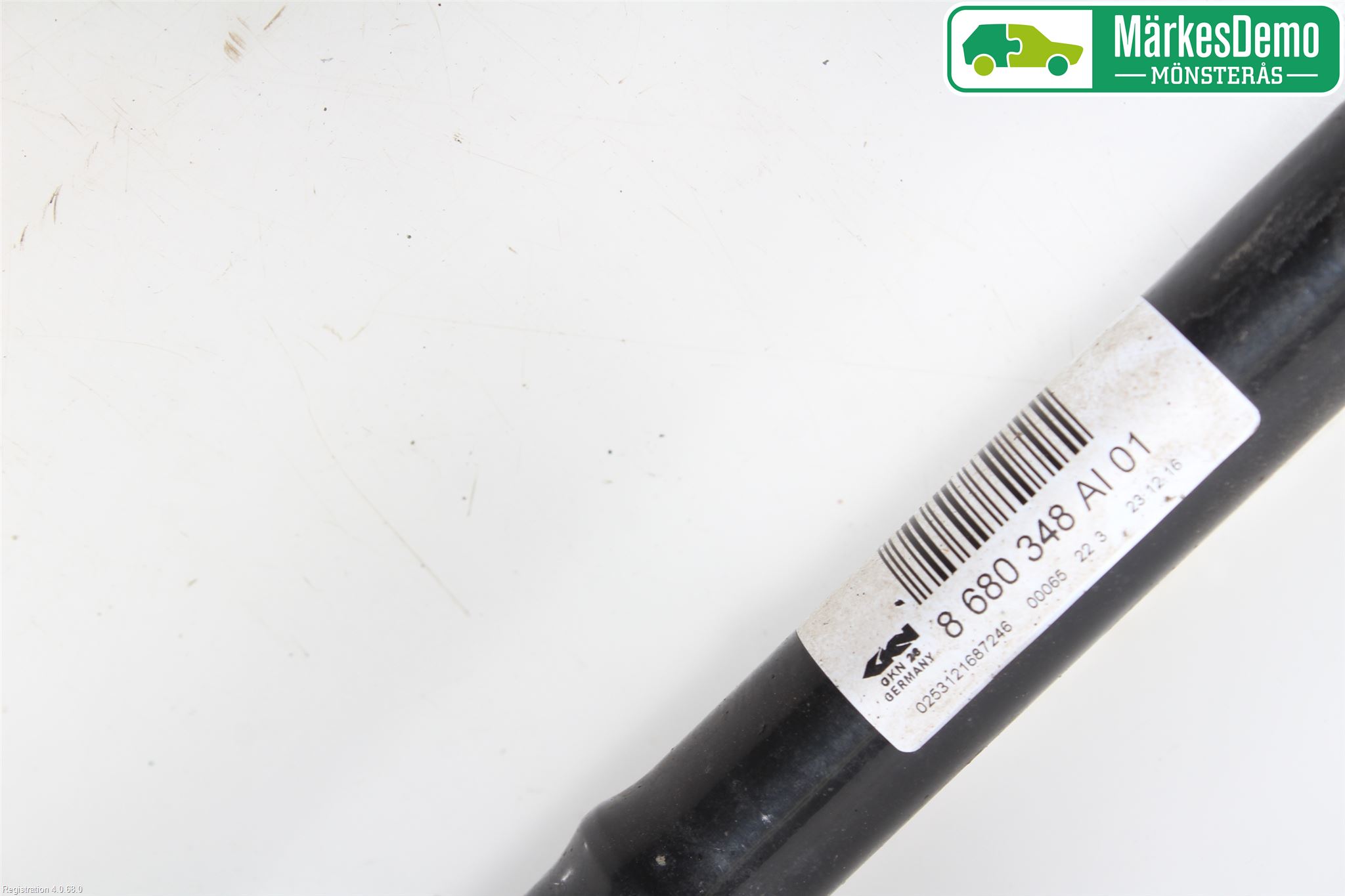 BMW 1 F20/F21 11-19 Drivaksel Bak Kompl Høyre