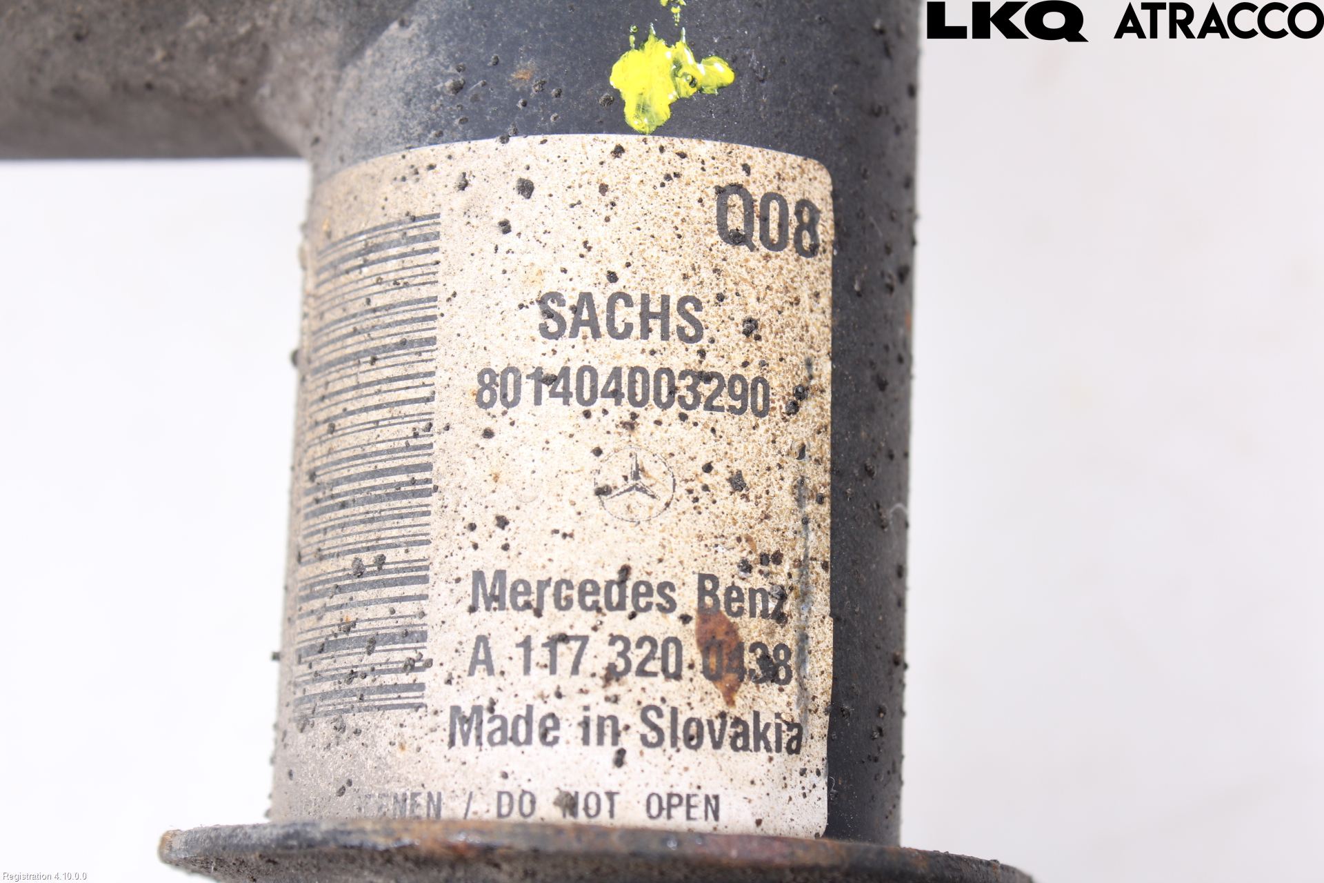 Mercedes-Benz MB A-KLASS (W176) 13-18 Fjærbein Foran Høyre