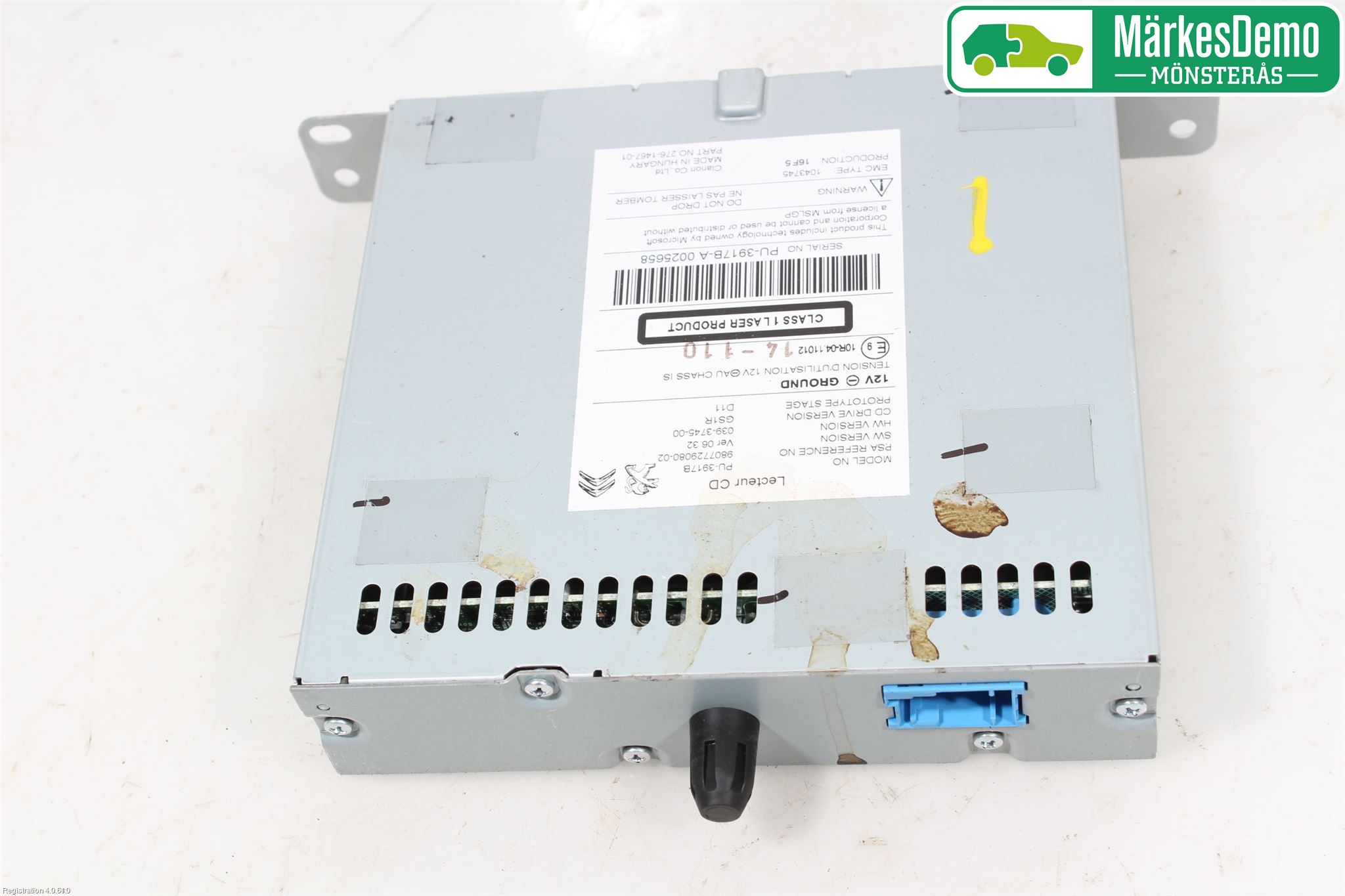 Peugeot 508 11-18 Stereo Radio