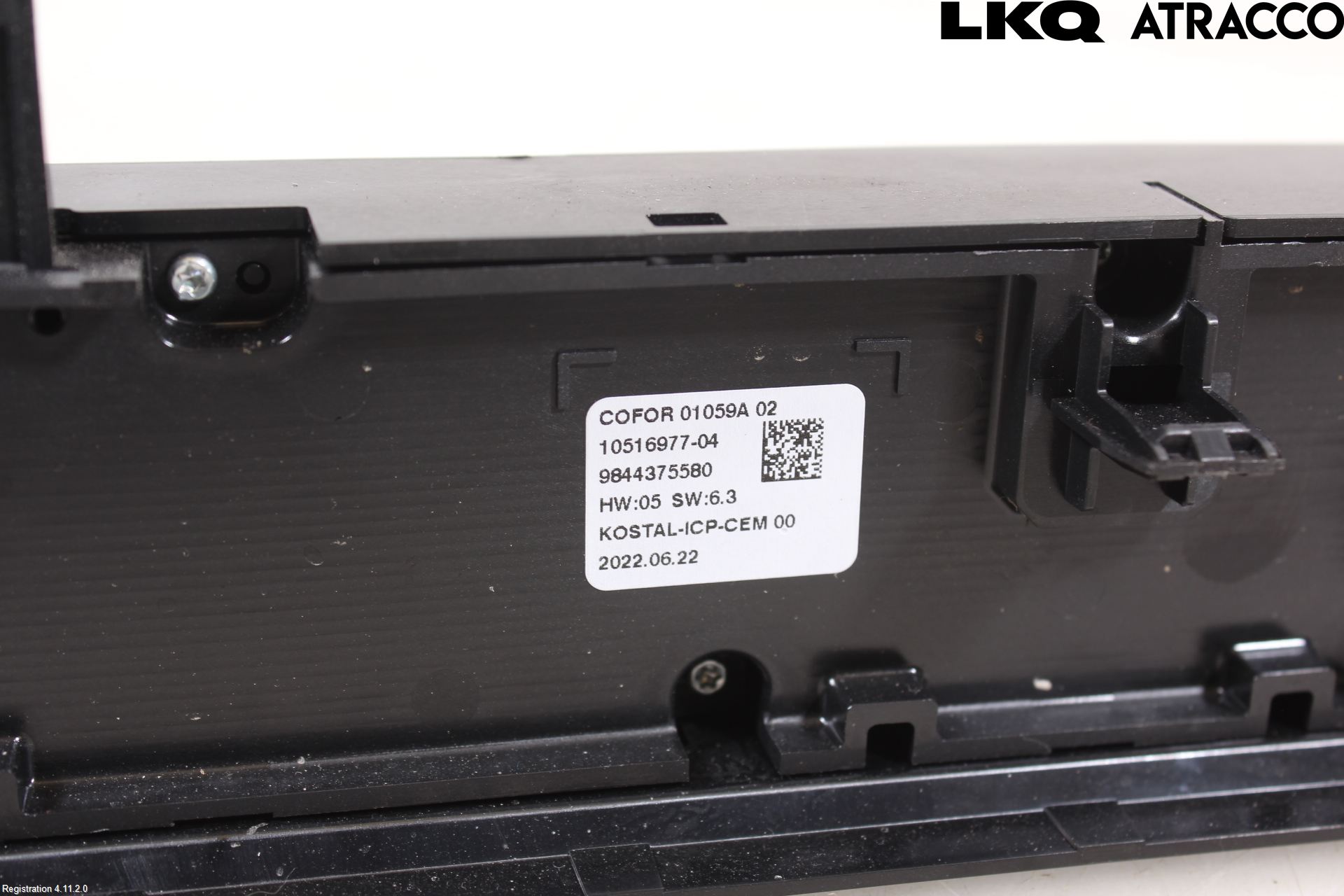 Citroen C4/E-C4 C4X/E-C4X III 21- Varme Ac Betjening-Display