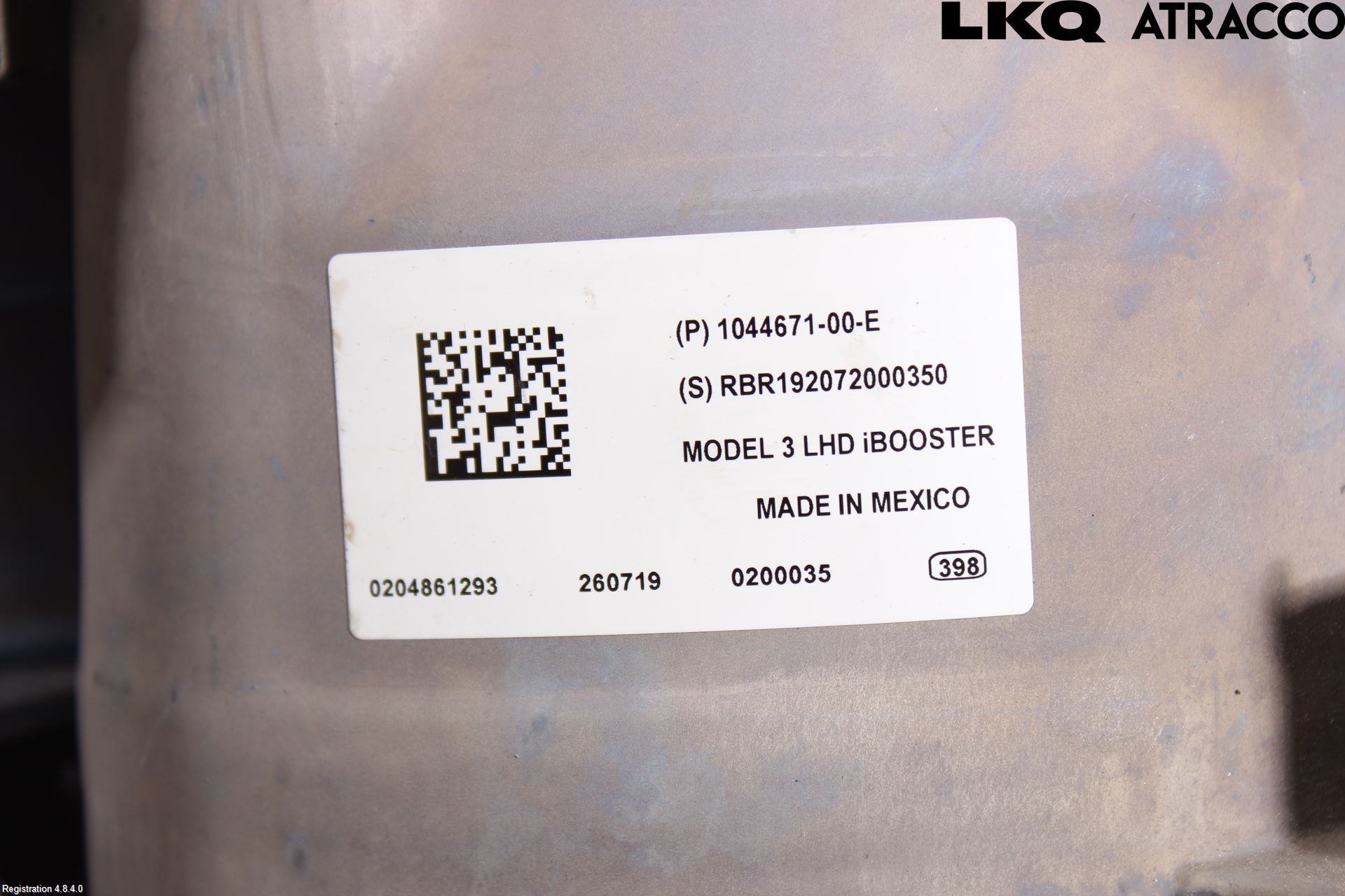 Tesla MODEL 3 17- Bremseservo