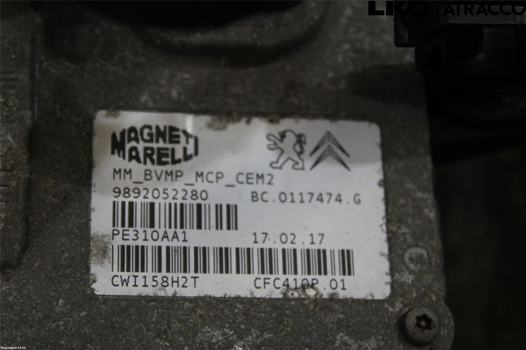 Peugeot PARTNER 16-18 Gearkasse Automat