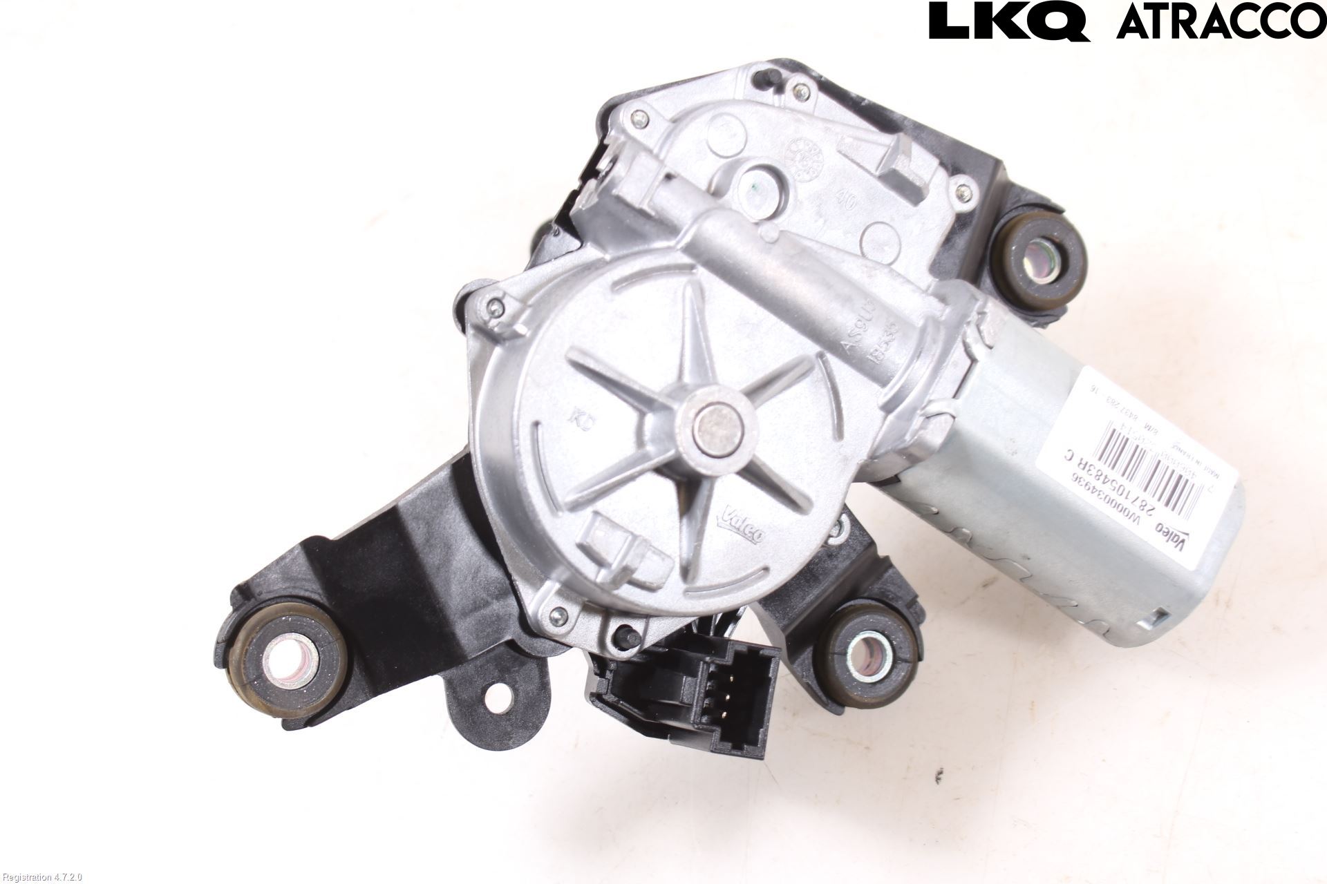 Renault CLIO IV 16-19 Viskermotor Bakluke